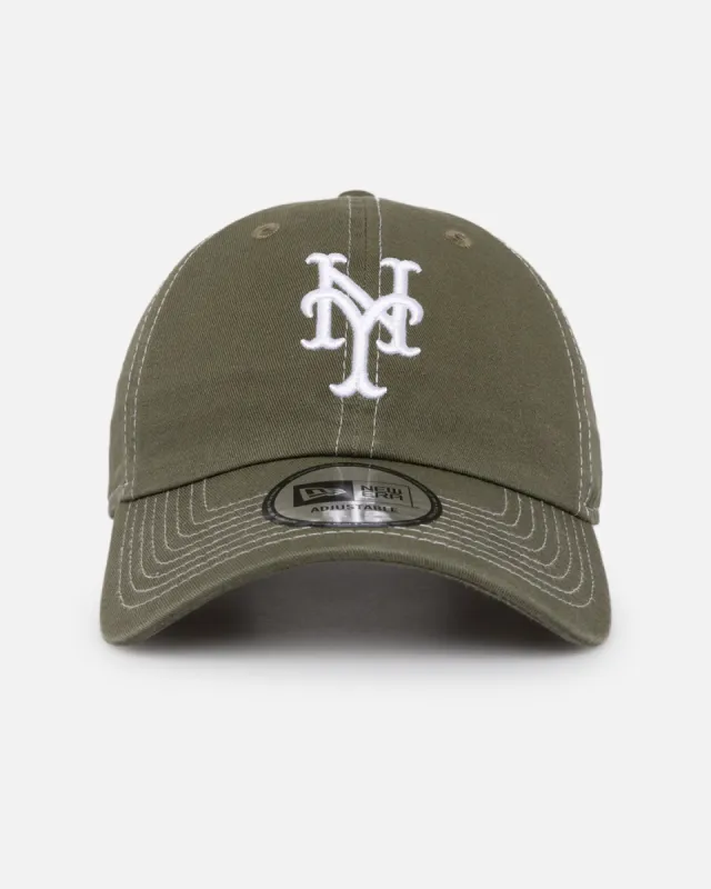 New Era New York Mets 'New Olive' 9FORTY Casual Strapback New Olive sold by Culture Kings