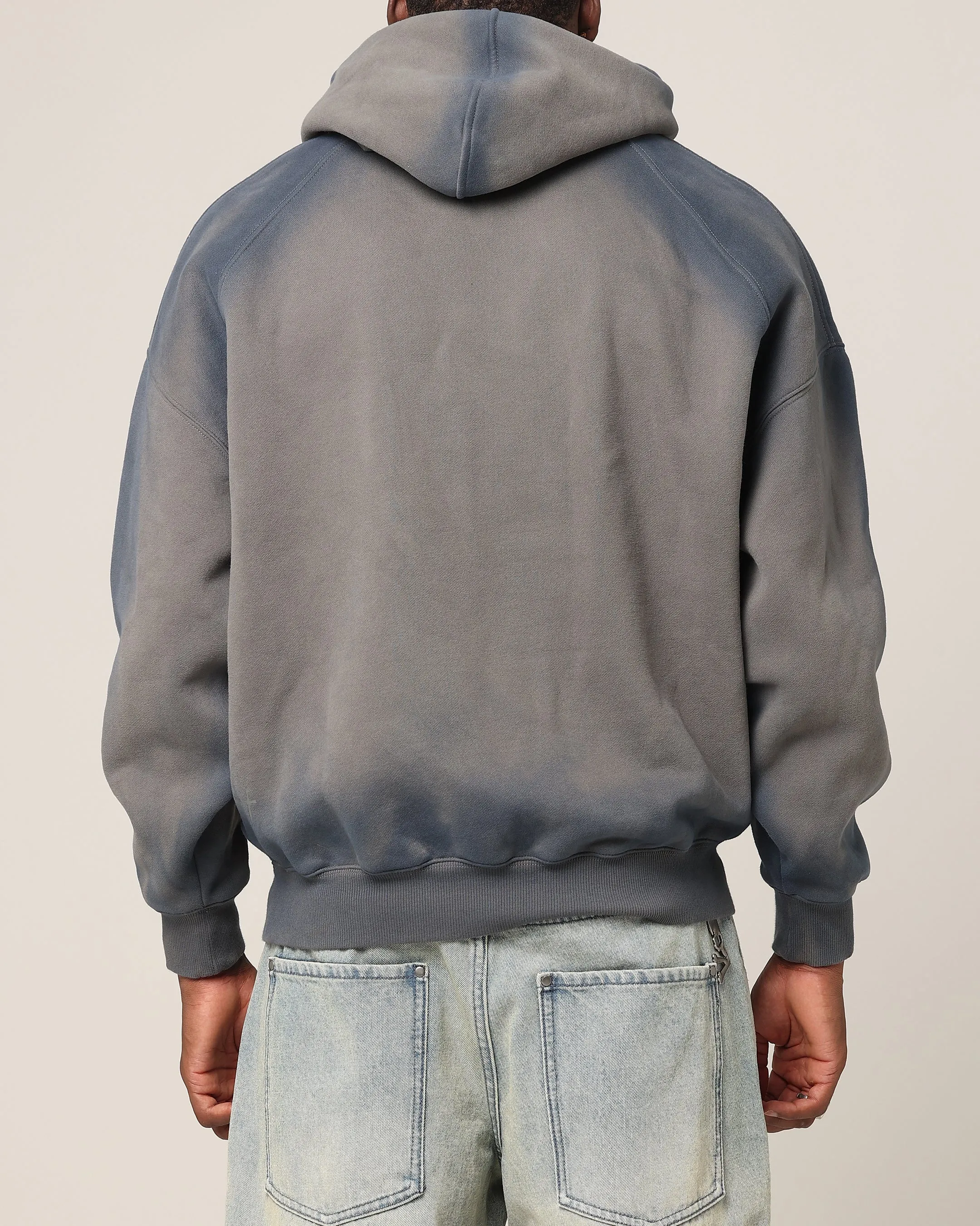 Saint Morta Faded Motor Hoodie Charcoal sold by Culture Kings product image thumbnail 3