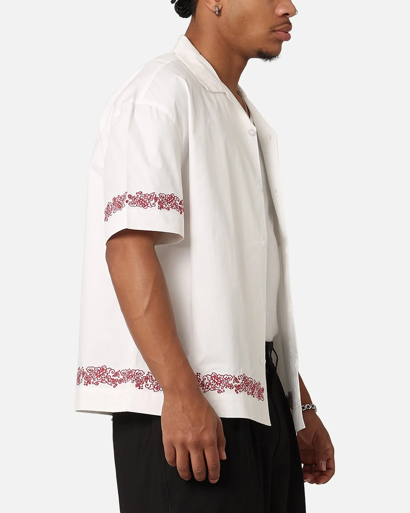 Carre Rose Bowl Button Up Shirt Off White sold by Culture Kings product image thumbnail 4