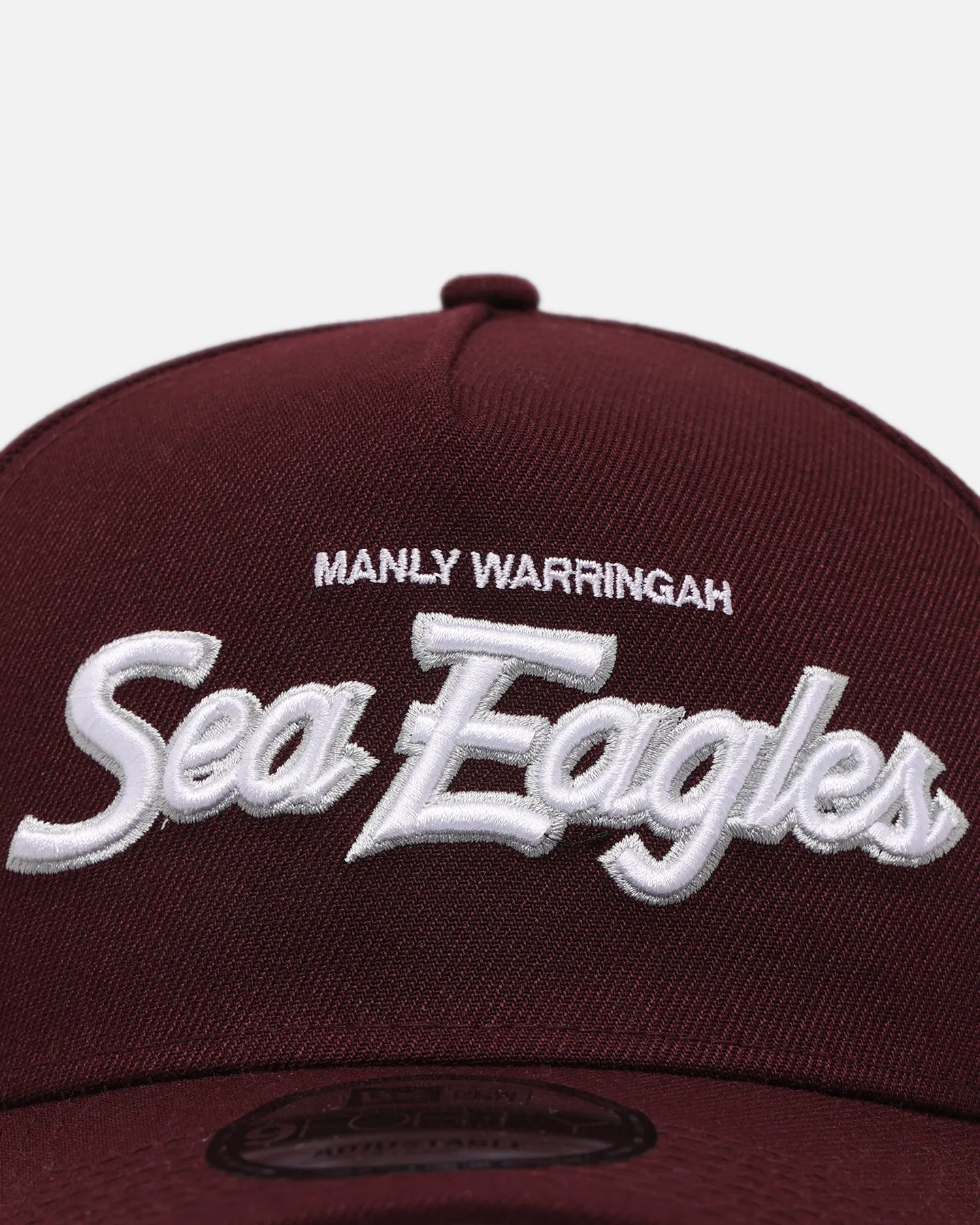 New Era Manly Sea Eagles 'NRL Las Vegas 2024' 9FORTY A-Frame Snapback Maroon sold by Culture Kings product image thumbnail 5