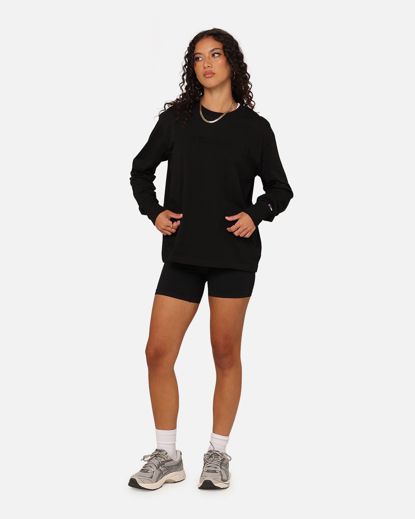 Champion Women's Rochester Flex Bike Shorts Black sold by Culture Kings product image thumbnail 2