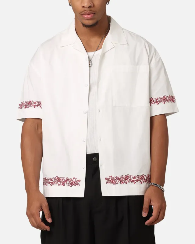 Carre Rose Bowl Button Up Shirt Off White sold by Culture Kings