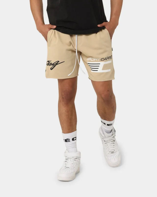 Carré Automobile Sweat Shorts Stone sold by Culture Kings