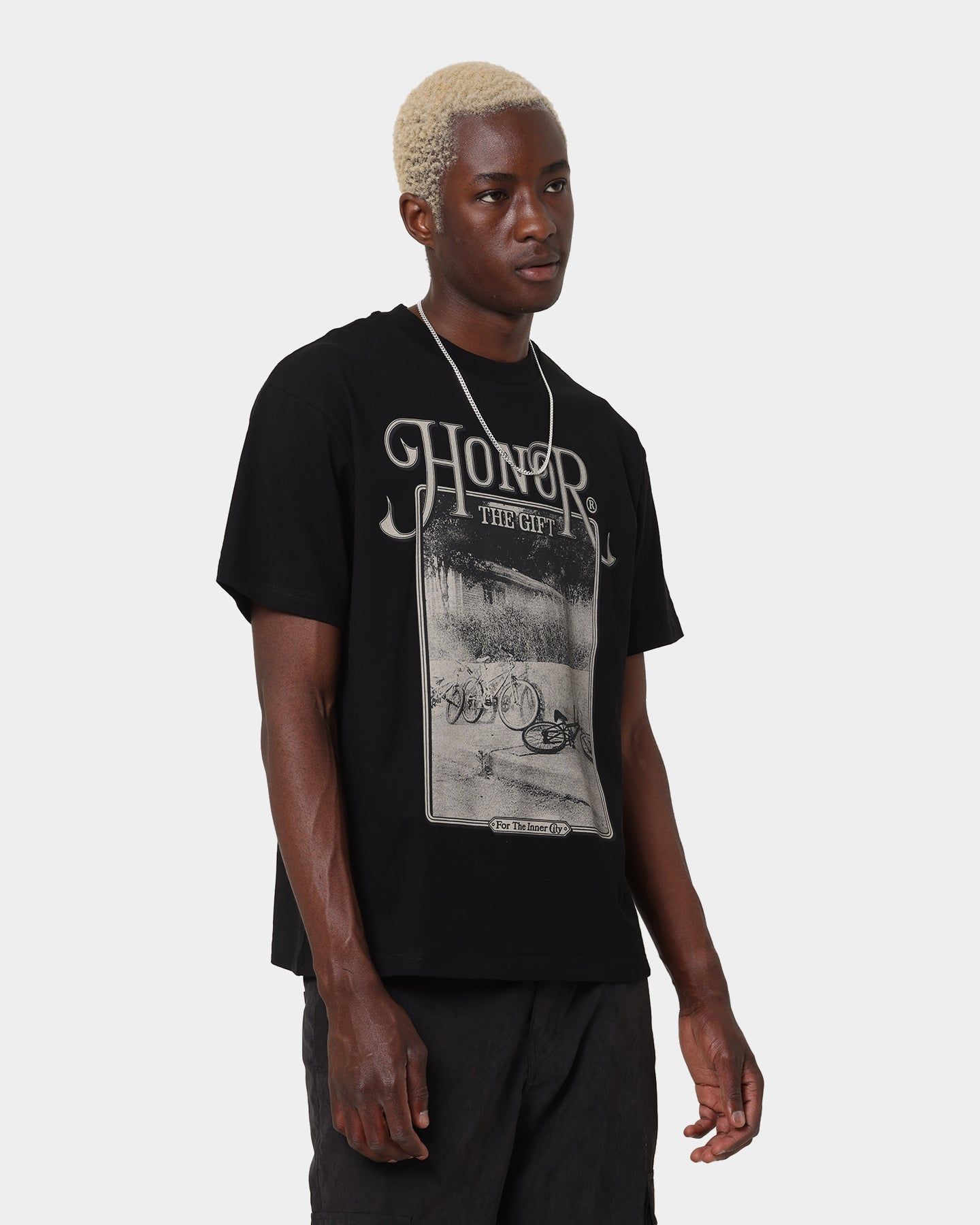 Honor The Gift Outside T-Shirt Black sold by Culture Kings product image thumbnail 5