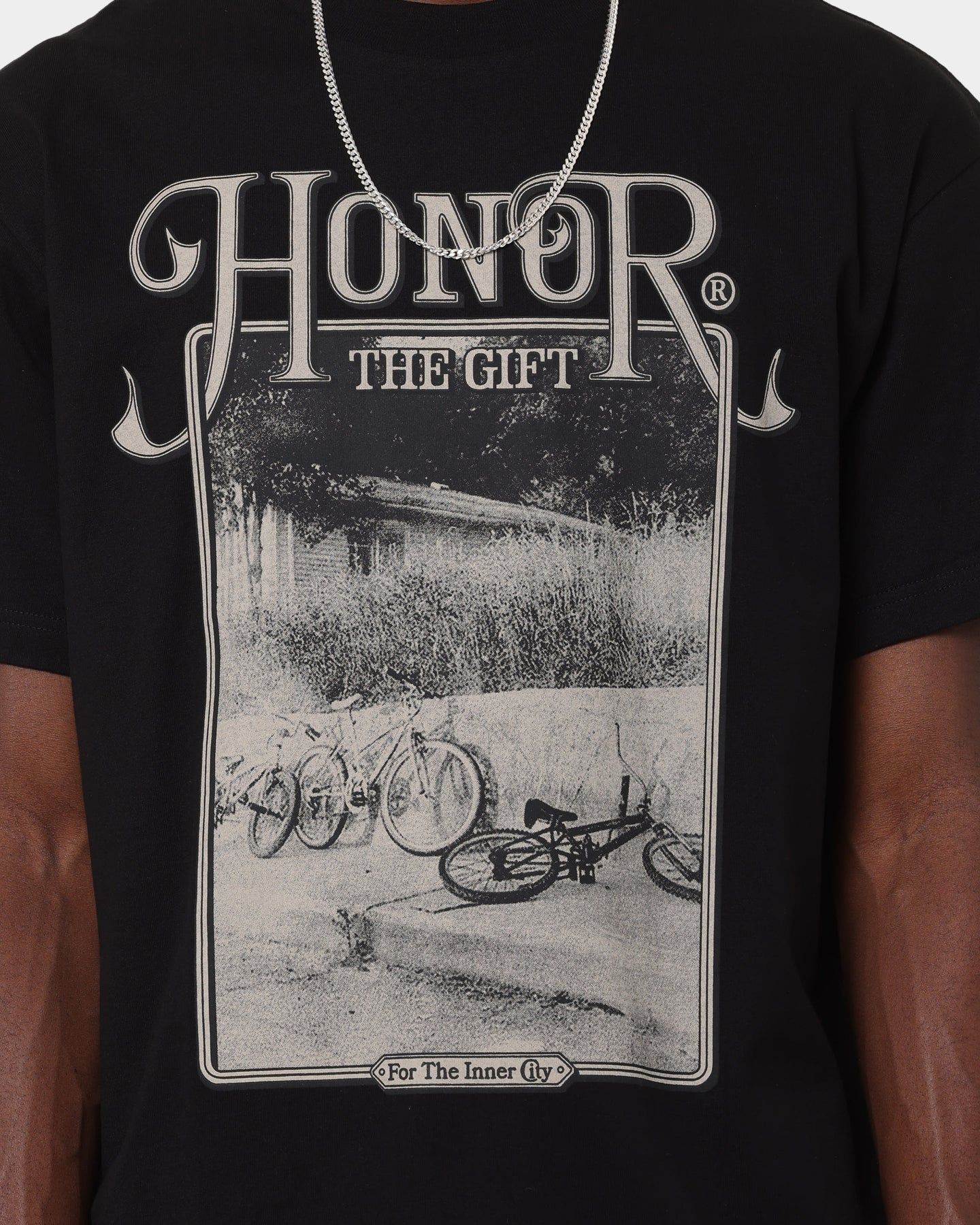 Honor The Gift Outside T-Shirt Black sold by Culture Kings product image thumbnail 3