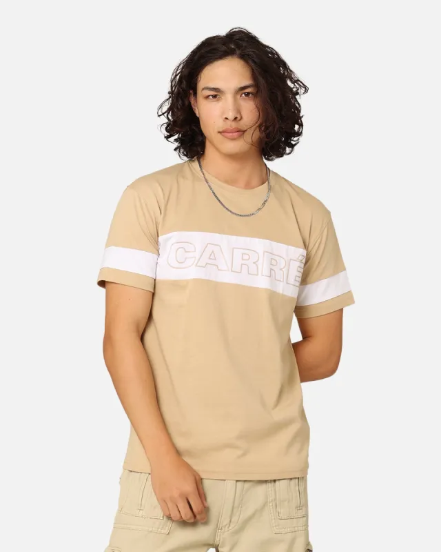 Carre Bars T-Shirt Stone/White sold by Culture Kings