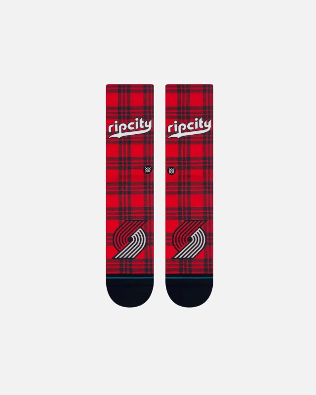Stance X NBA Portland Trail Blazers Crewcut Socks Multi sold by Culture Kings