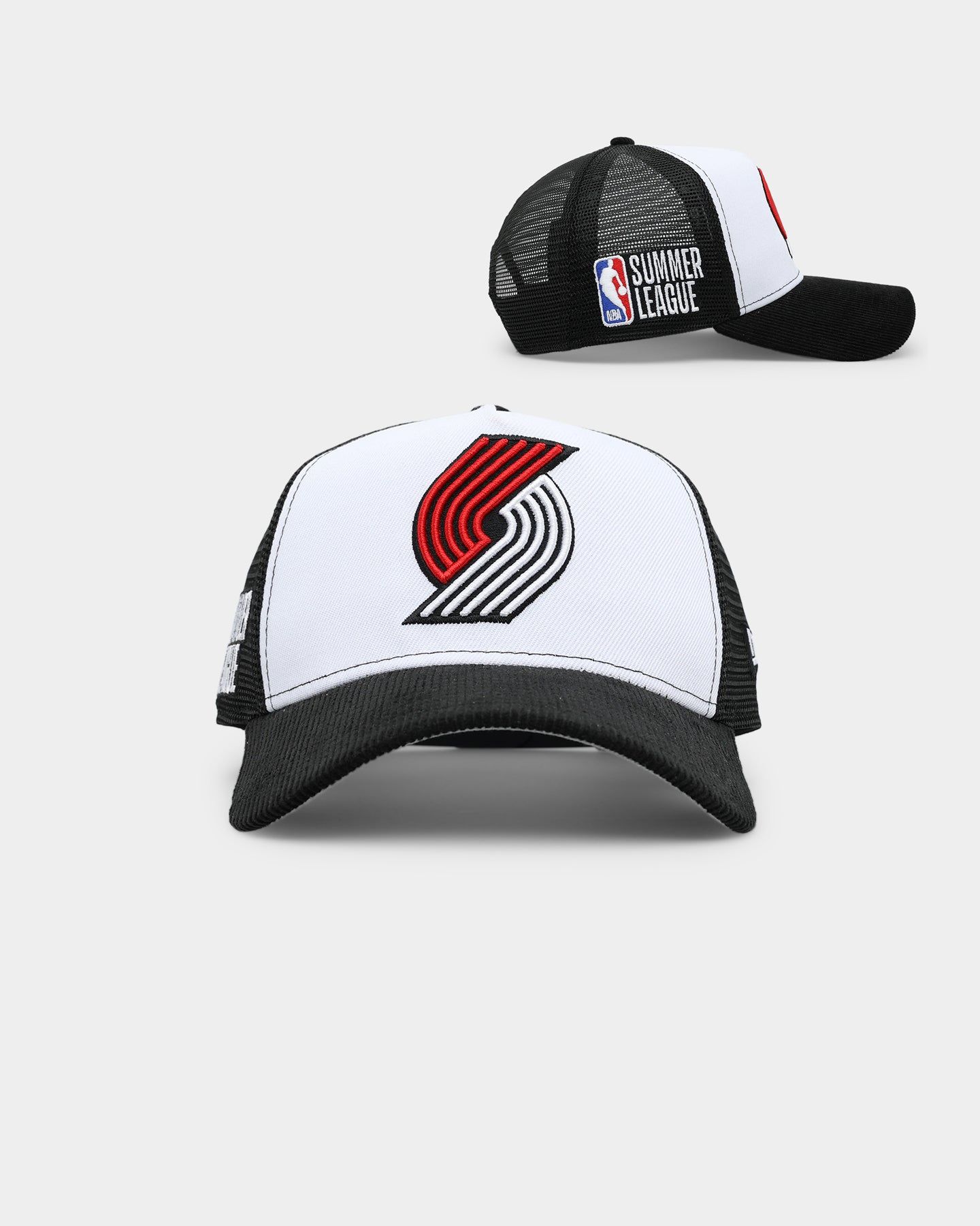 New Era Portland Trail Blazers 'NBA Summer League' 9FORTY A-Frame Snapback Black/White sold by Culture Kings
