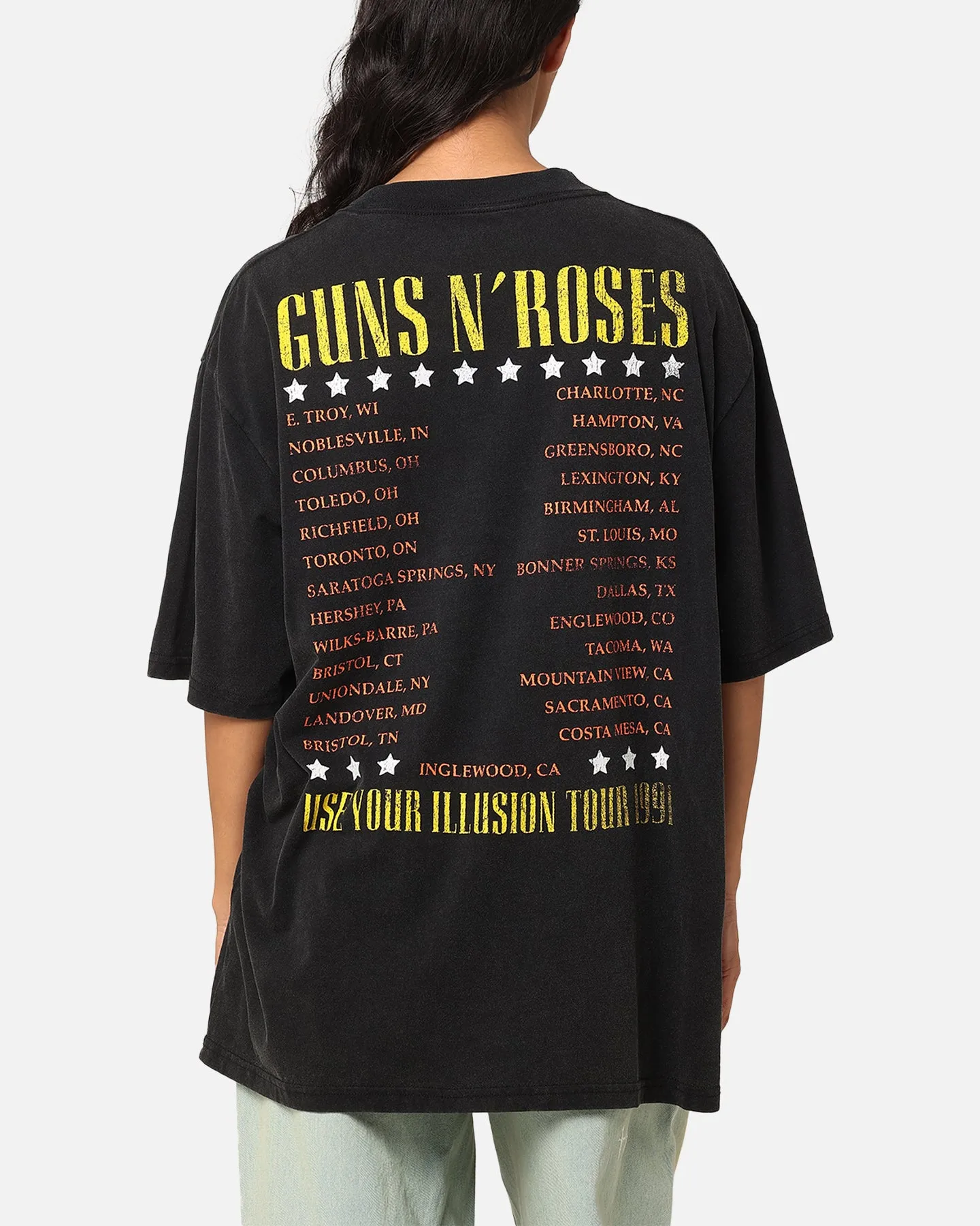 Guns N Roses Guns N Roses T-Shirt Washed Black sold by Culture Kings product image thumbnail 2