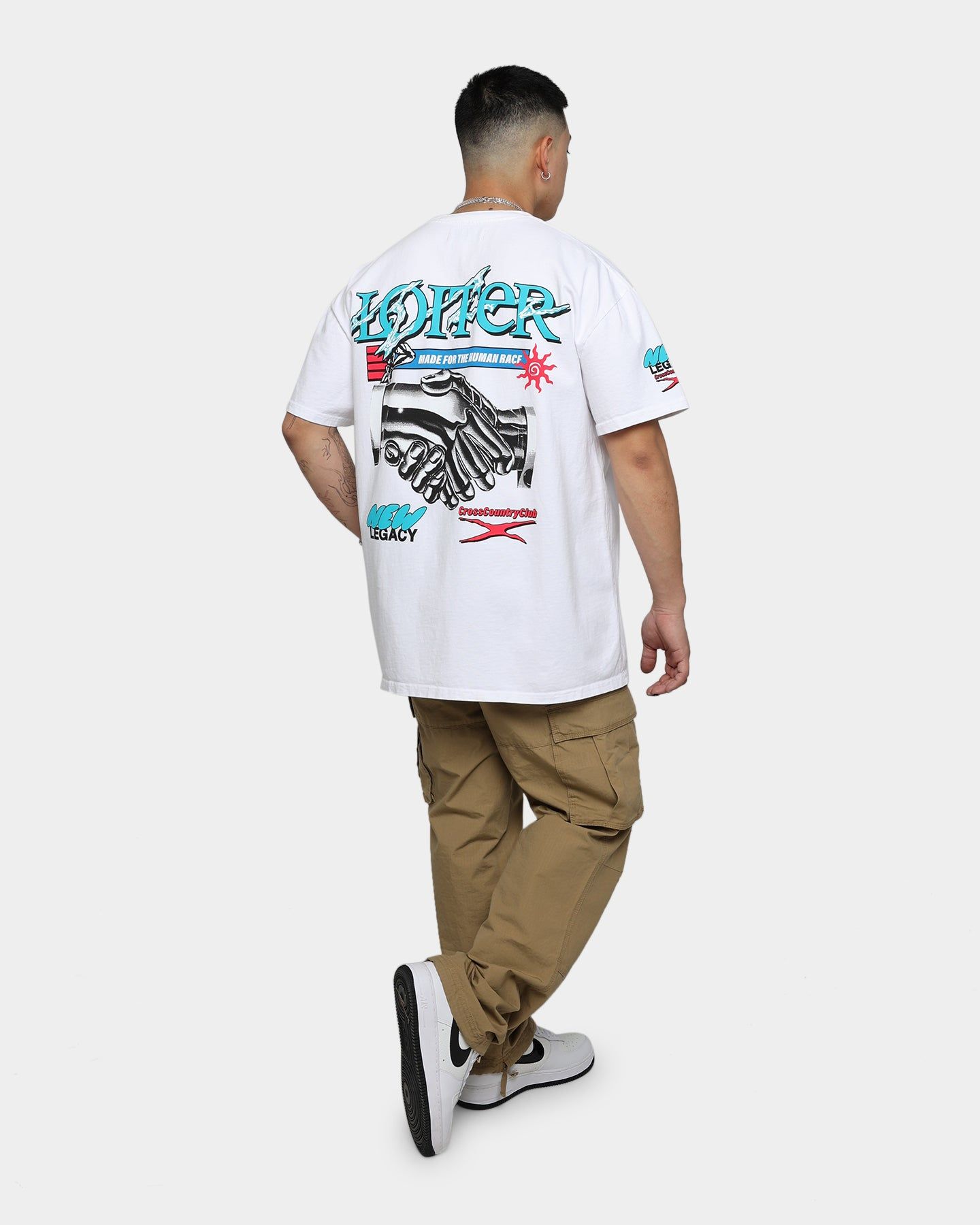 Loiter New Legacy Ultra Premium Vintage T-Shirt White sold by Culture Kings product image thumbnail 3
