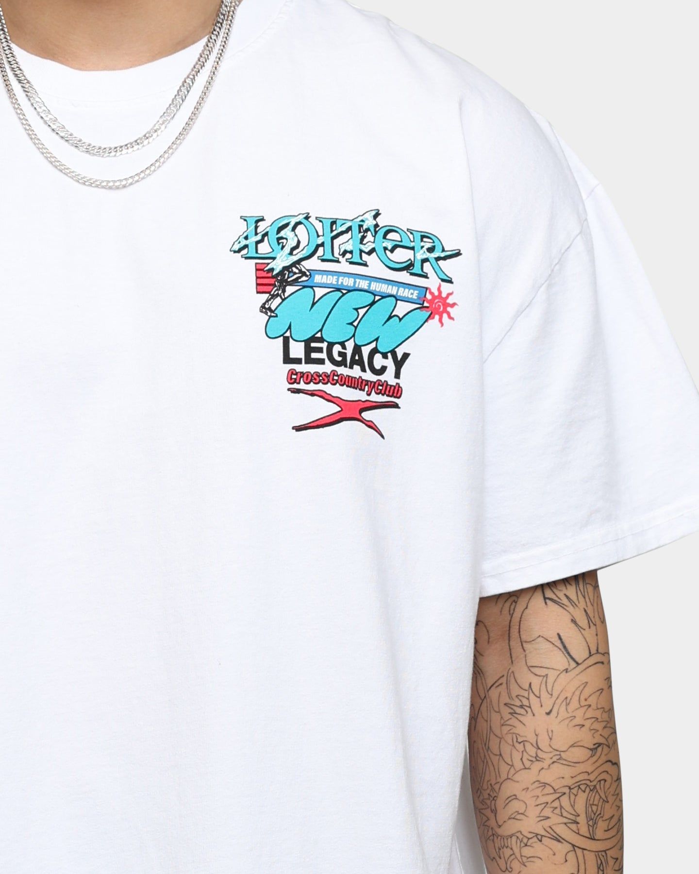 Loiter New Legacy Ultra Premium Vintage T-Shirt White sold by Culture Kings product image thumbnail 4