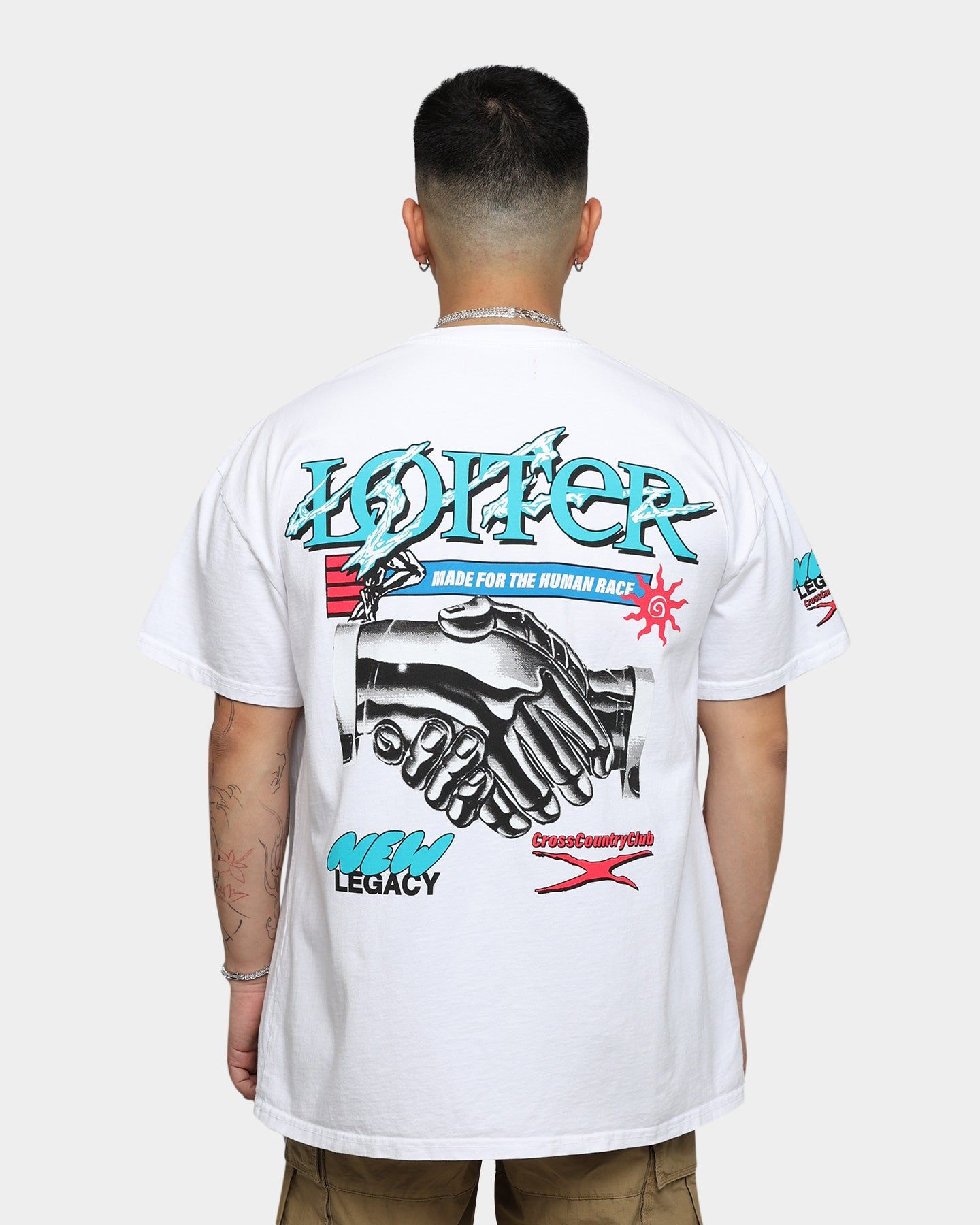 Loiter New Legacy Ultra Premium Vintage T-Shirt White sold by Culture Kings product image thumbnail 5