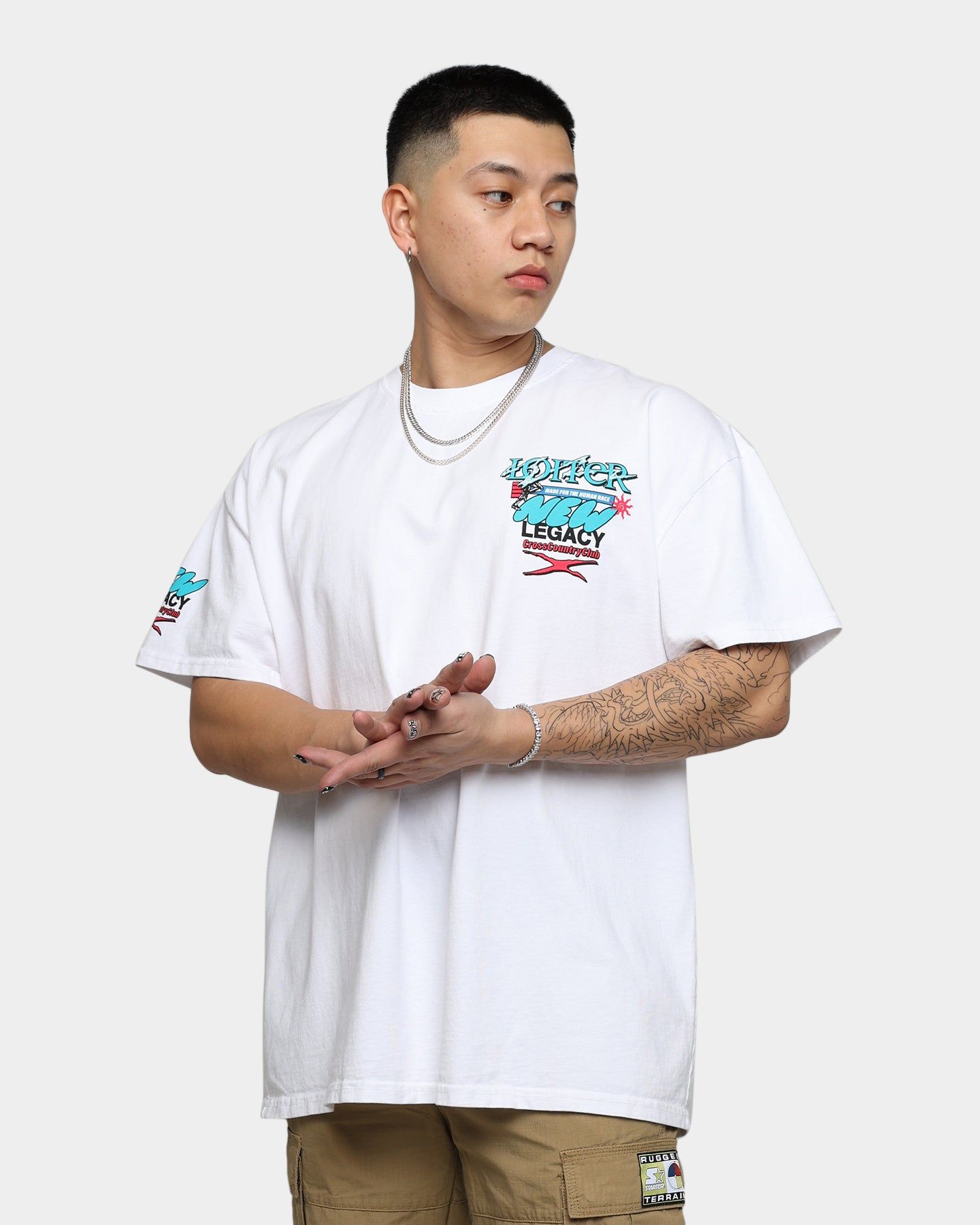 Loiter New Legacy Ultra Premium Vintage T-Shirt White sold by Culture Kings product image thumbnail 2