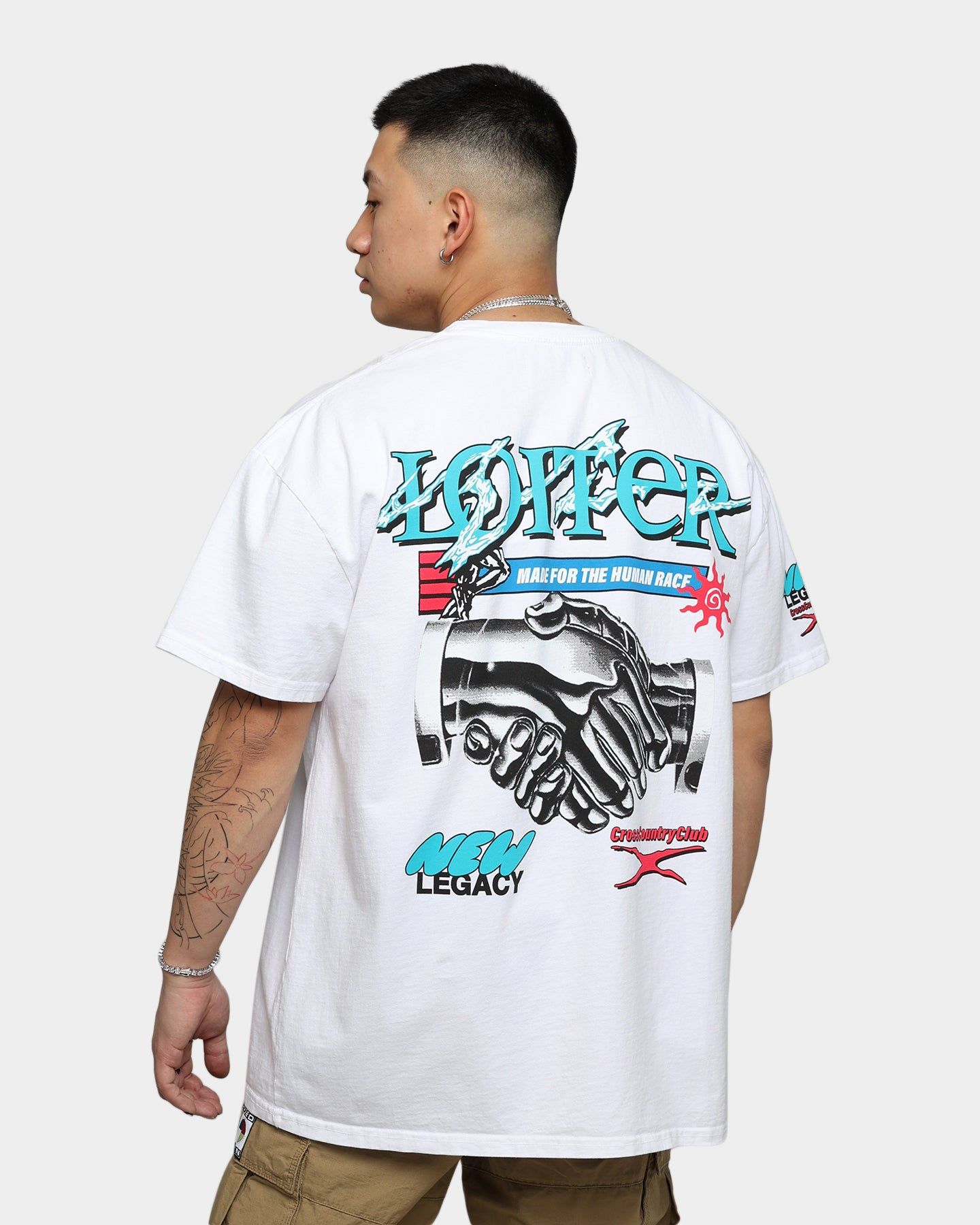 Loiter New Legacy Ultra Premium Vintage T-Shirt White sold by Culture Kings