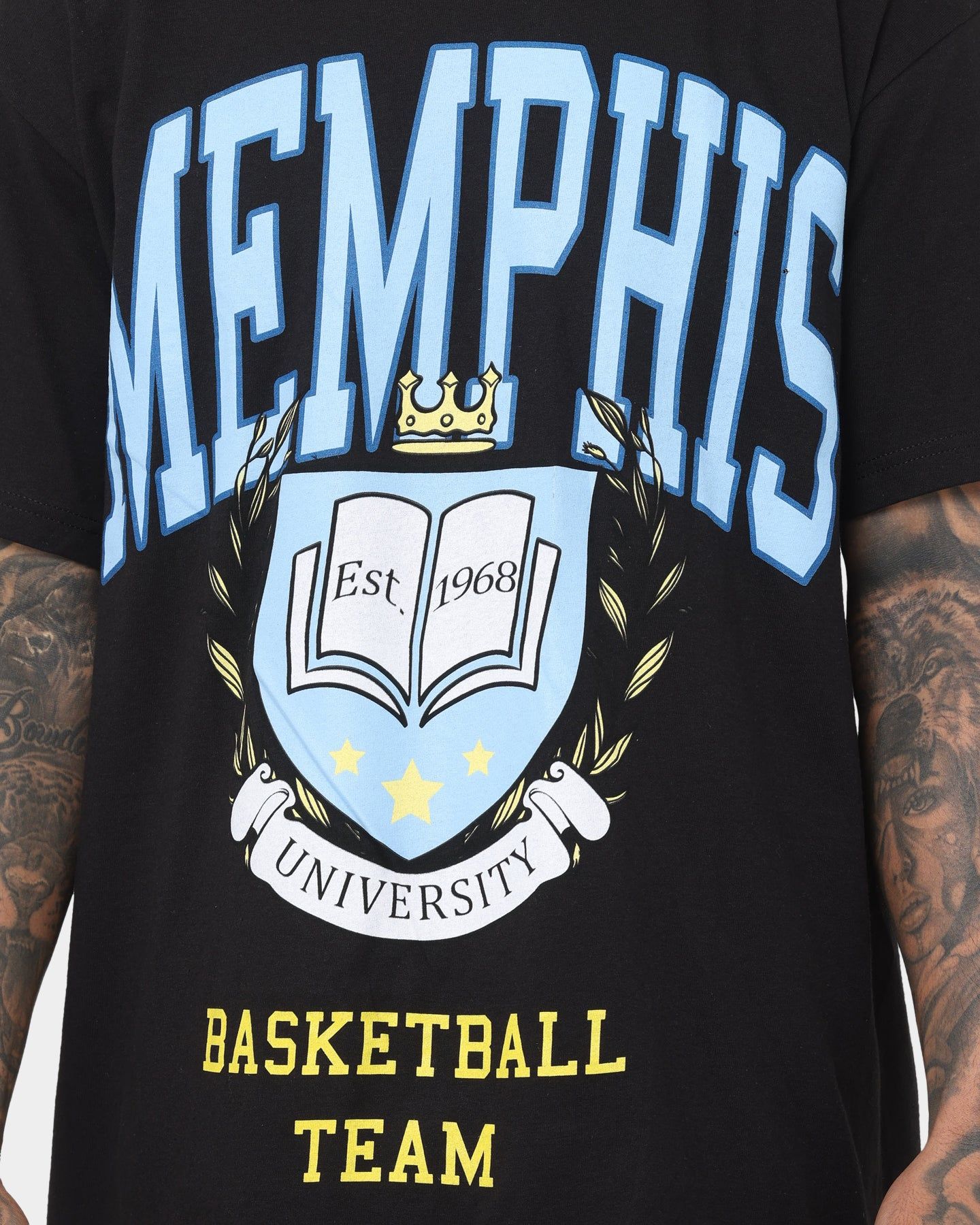 Goat Crew University Of Memphis Basketball T-Shirt Black sold by Culture Kings product image thumbnail 3
