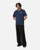 Malbon Pimento Performance Pique Polo Shirt Navy sold by Culture Kings