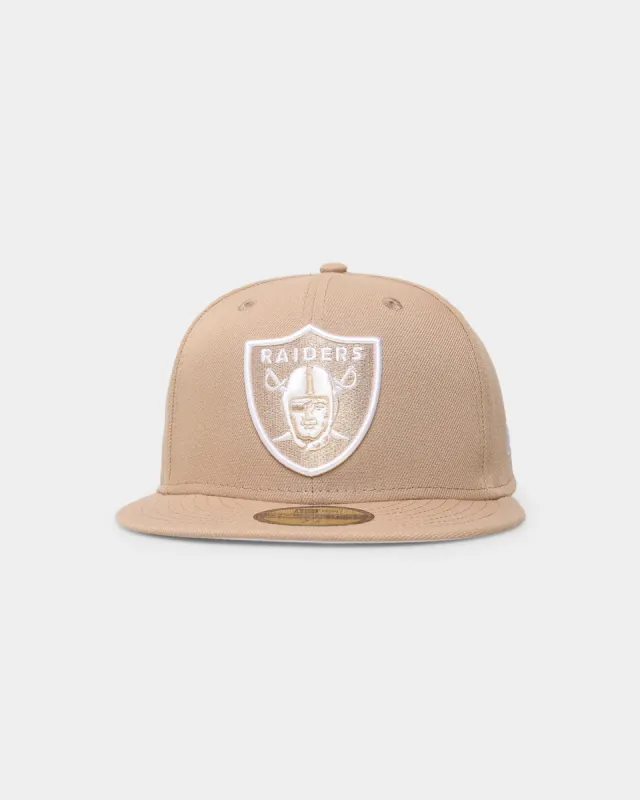 New Era Las Vegas Raiders "Camel White" 59FIFTY Fitted Tumbleweed/White sold by Culture Kings