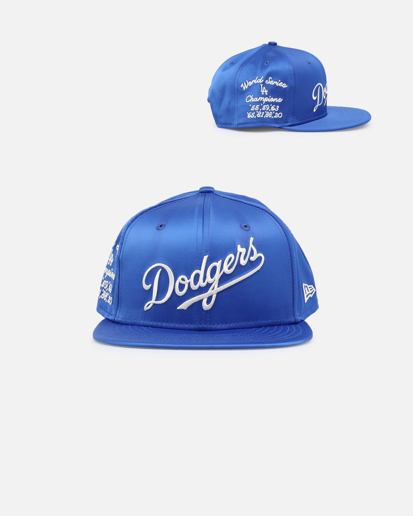 New Era Los Angeles Dodgers 'Satin Script' 9FIFTY Snapback OTC sold by Culture Kings