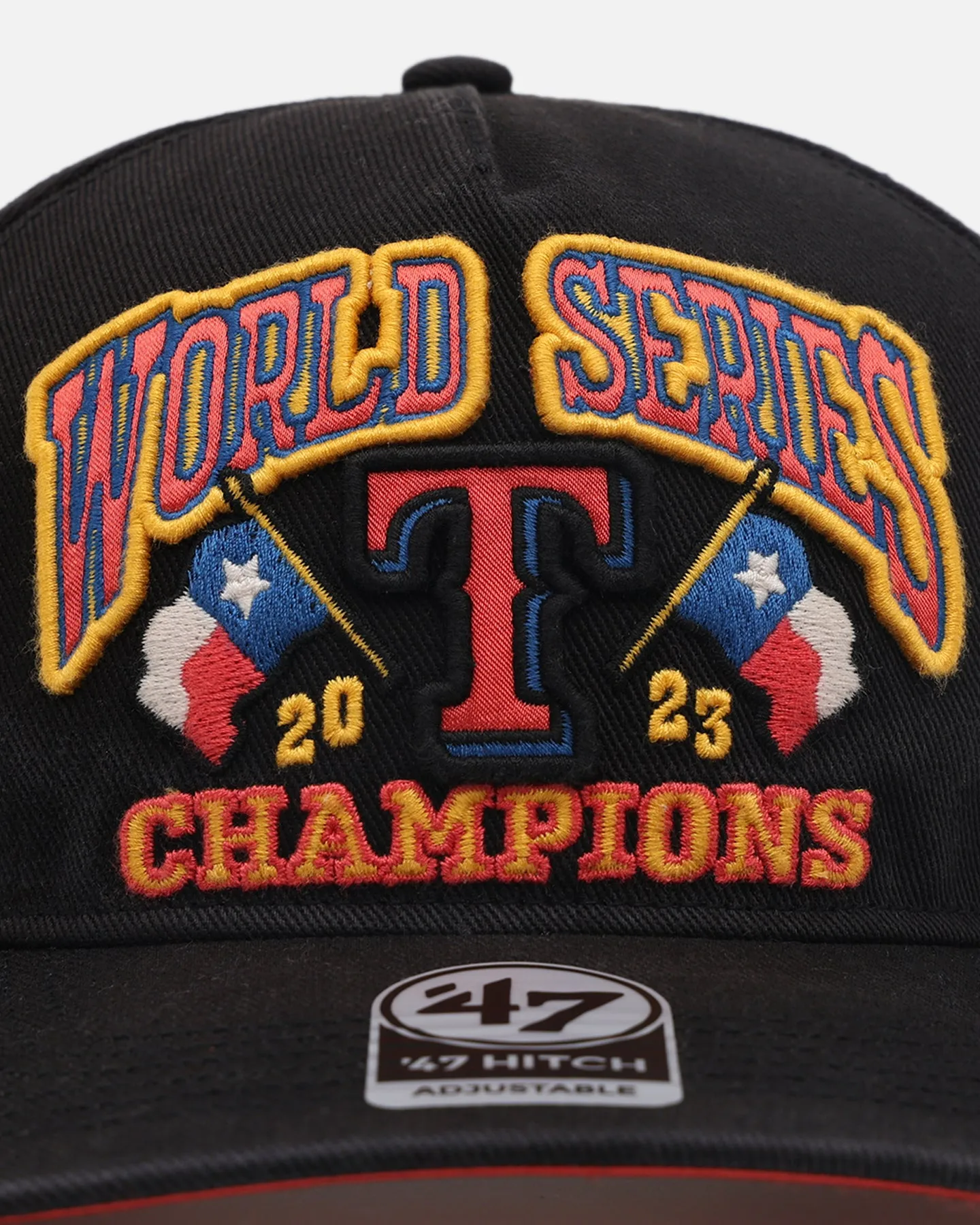 47 Brand Texas Rangers 'MLB Trophy Case' 47 Hitch Snapback Black sold by Culture Kings product image thumbnail 5