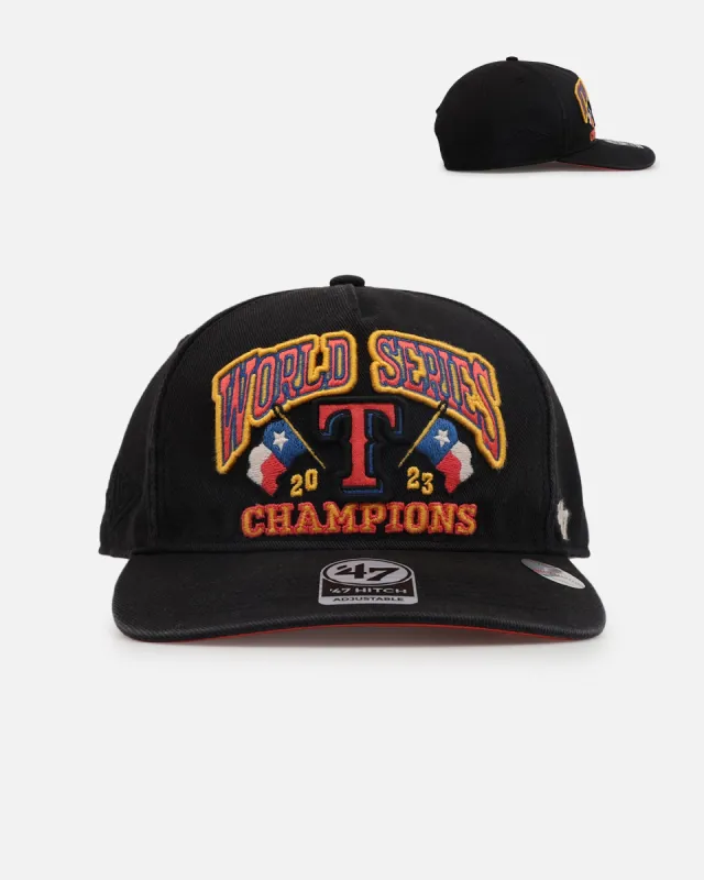 47 Brand Texas Rangers 'MLB Trophy Case' 47 Hitch Snapback Black sold by Culture Kings