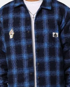 X-Large Workers Long Sleeve Shirt Navy sold by Culture Kings