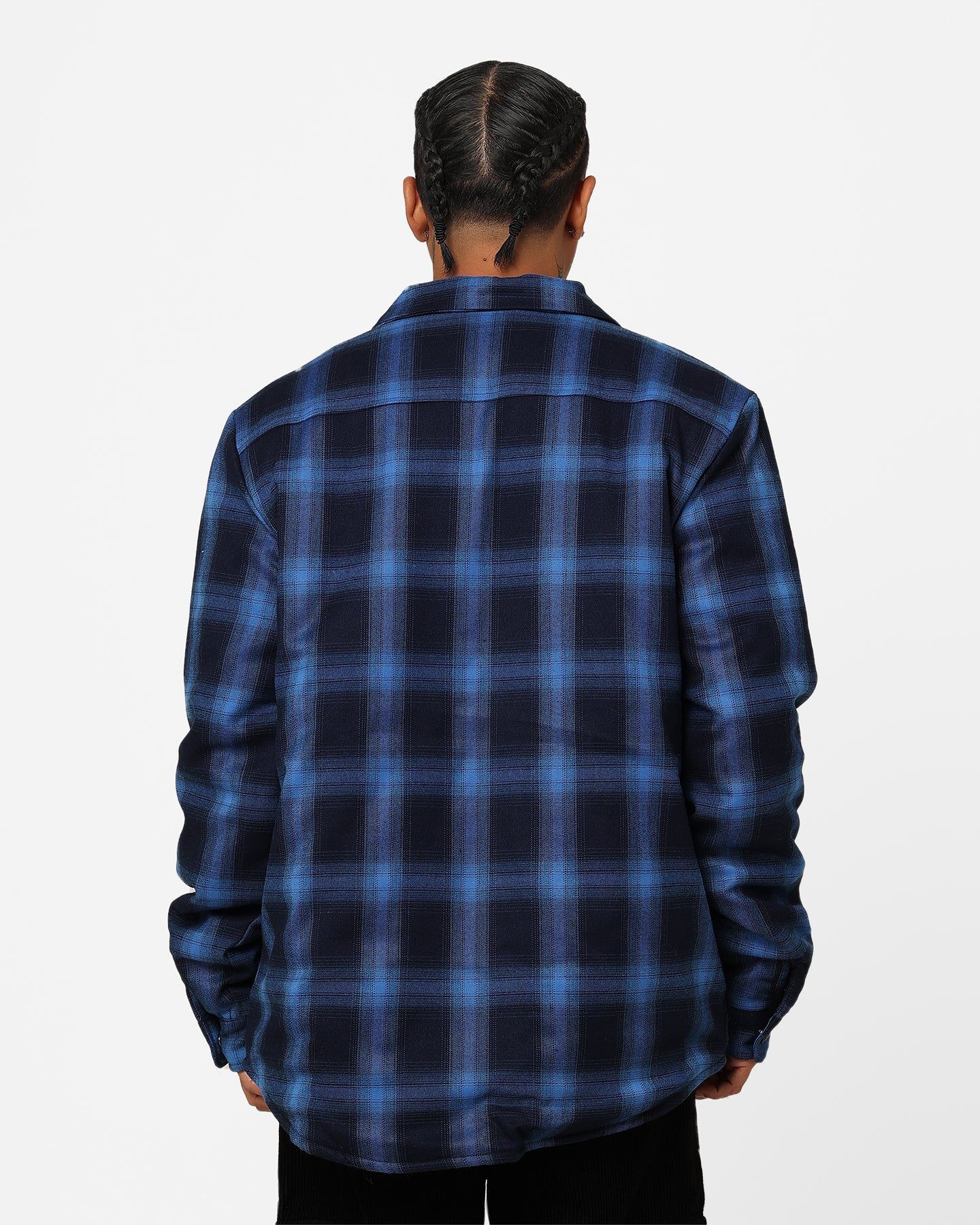 X-Large Workers Long Sleeve Shirt Navy sold by Culture Kings product image thumbnail 4