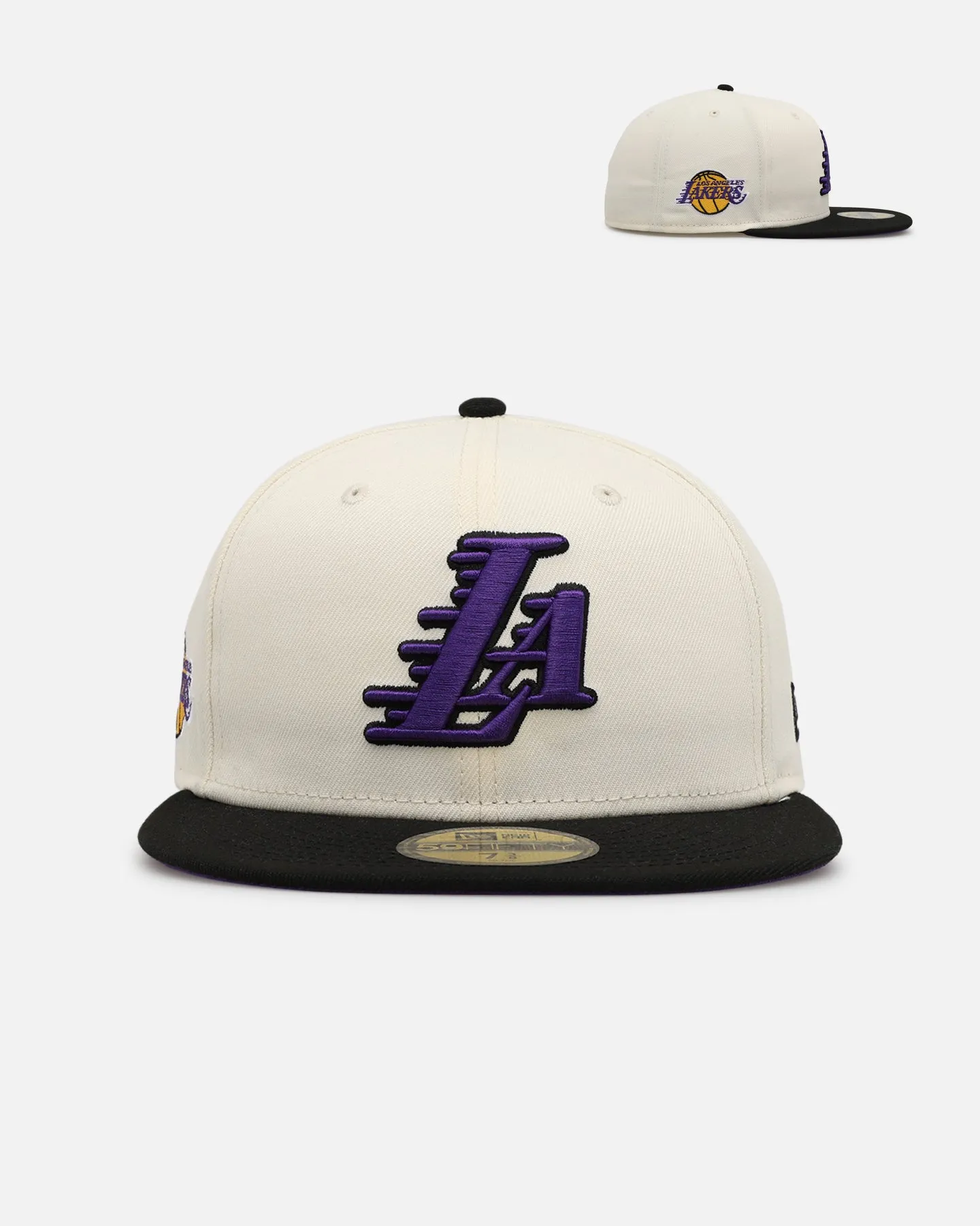 New Era Los Angeles Lakers 'Chrome OTC' 59FIFTY Fitted Chrome/OTC sold by Culture Kings