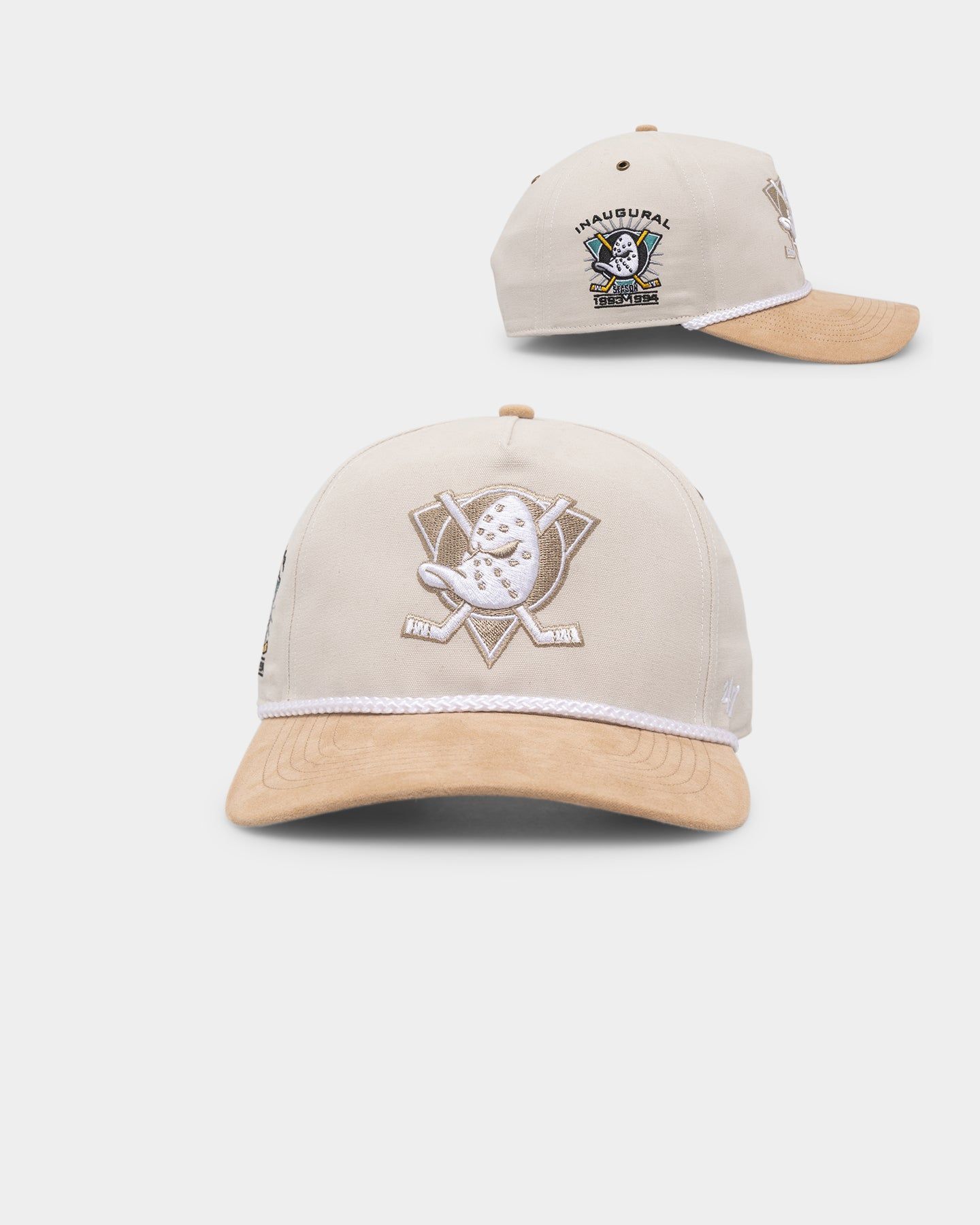 47 Brand Anaheim Ducks Sand Dune Snapback Bone/Khaki sold by Culture Kings