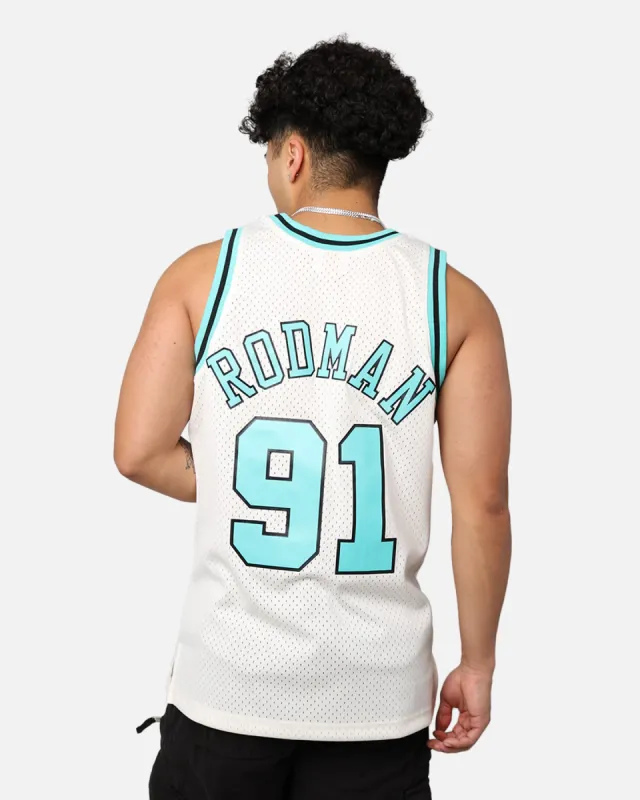 Mitchell & Ness Chicago Bulls Dennis Rodman '97-98 Swingman Jersey Black/Ice Blue sold by Culture Kings