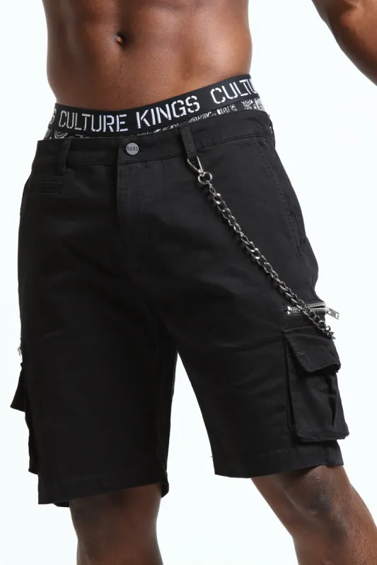 Nana Judy Federal Cargo Short Black sold by Culture Kings