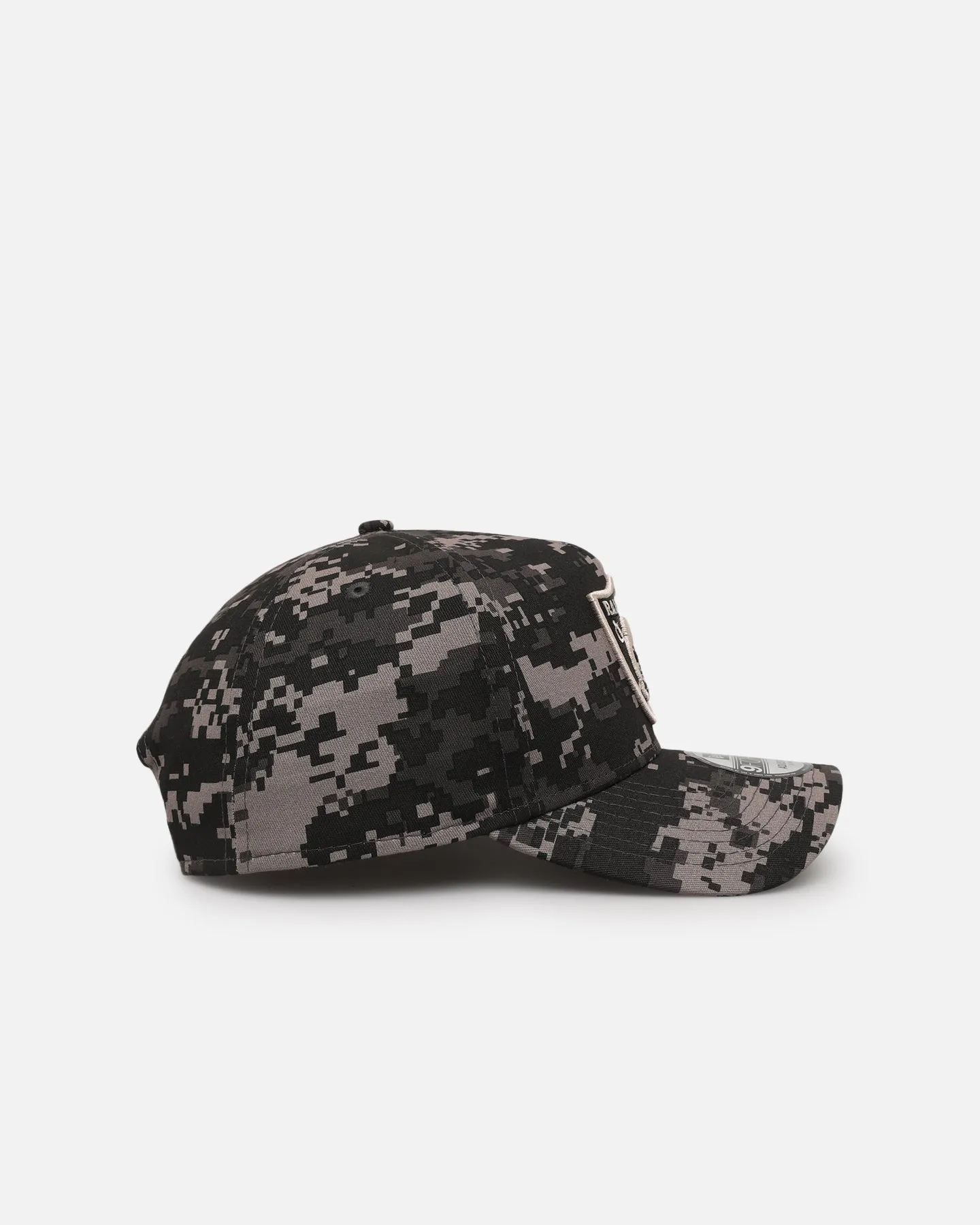 New Era Las Vegas Raiders 'Black Digi Camo' 9FORTY A-Frame Snapback Black/Grey sold by Culture Kings product image thumbnail 3