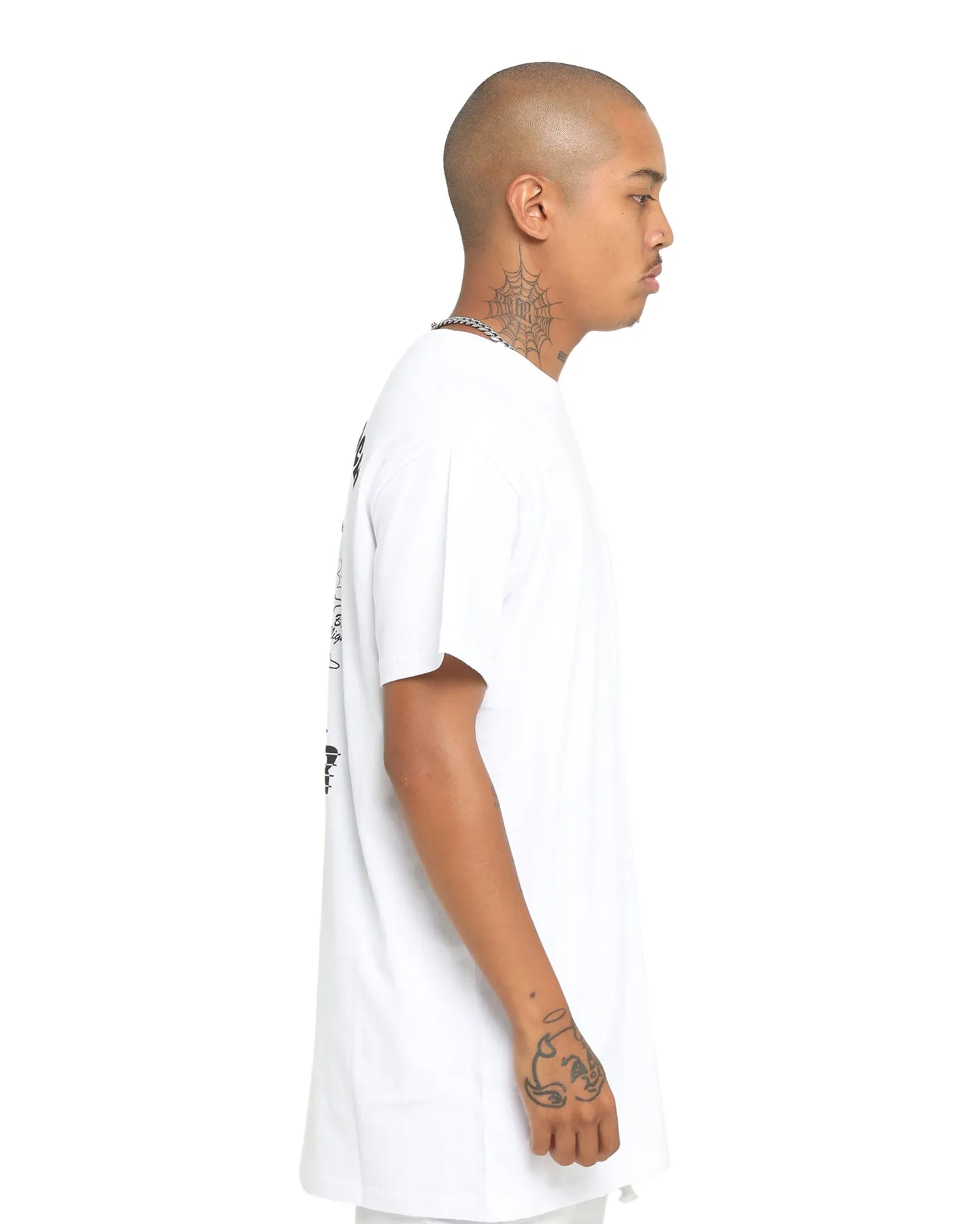 WNDRR St. Kilda Beach Custom Fit T-Shirt White sold by Culture Kings product image thumbnail 5