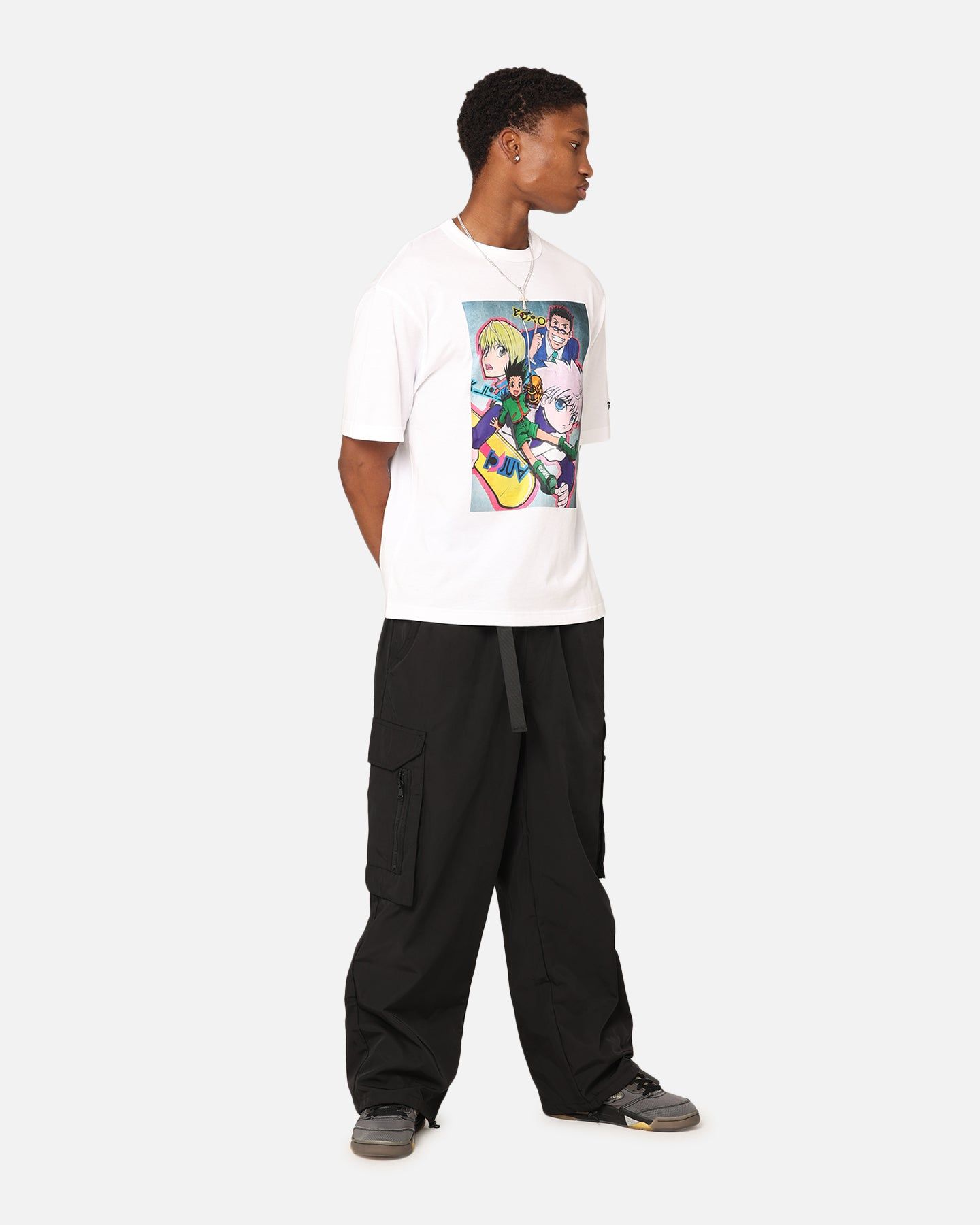 Reebok X Hunter X Hunter Heroes T-Shirt White sold by Culture Kings product image thumbnail 2