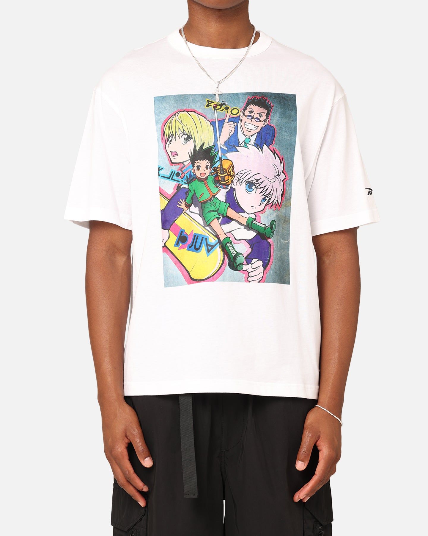Reebok X Hunter X Hunter Heroes T-Shirt White sold by Culture Kings product image thumbnail 3