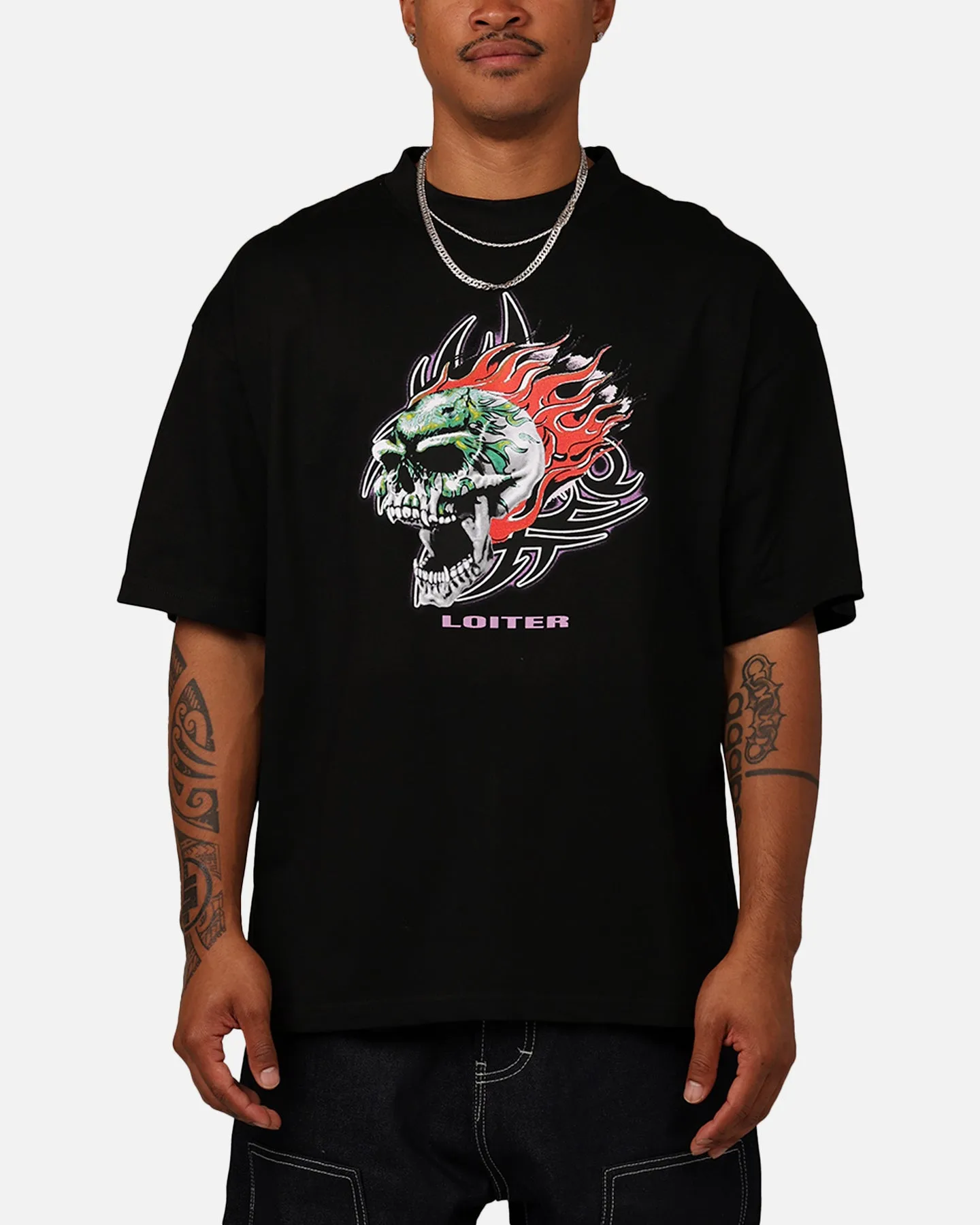 Loiter Rip N Dip T-Shirt Black sold by Culture Kings