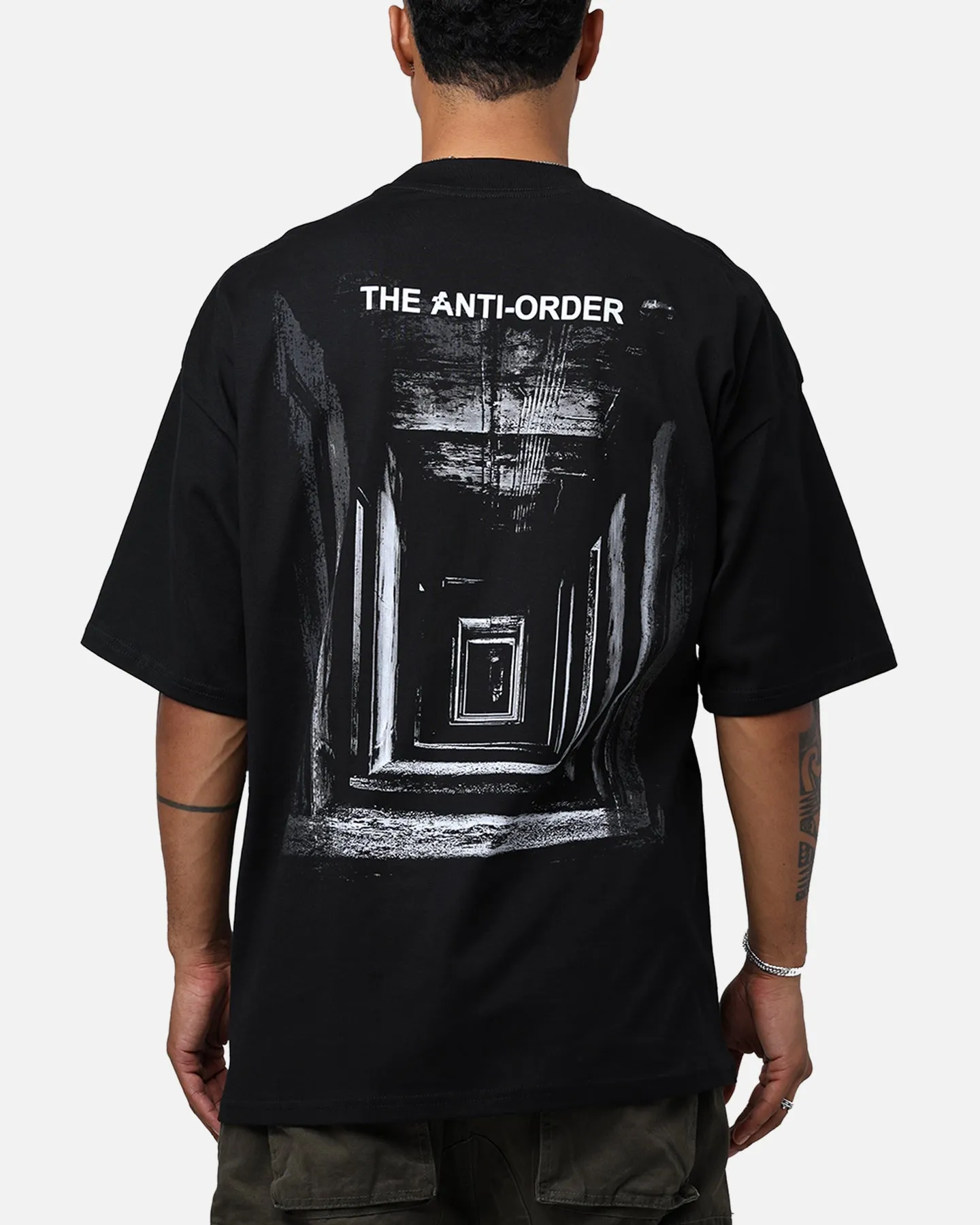 The Anti Order Endless Egress Mock T-Shirt Black sold by Culture Kings
