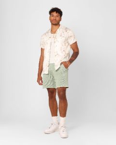 XXIII Anthony Button Up Shirt Cream/Red/White sold by Culture Kings