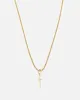 Saint Morta Dagger Franco Necklace Gold sold by Culture Kings