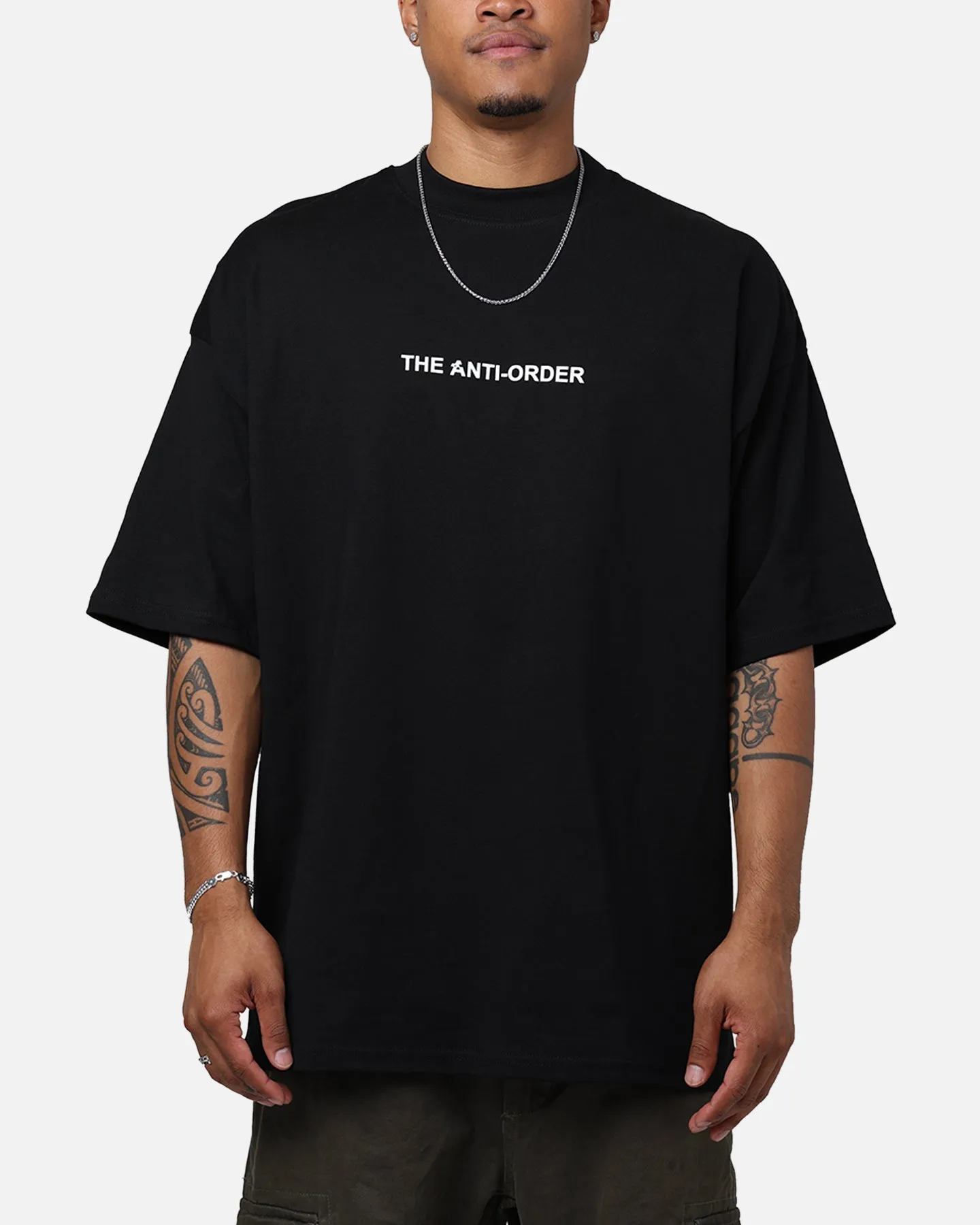 The Anti Order Endless Egress Mock T-Shirt Black sold by Culture Kings product image thumbnail 2