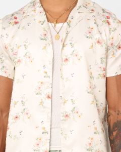 XXIII Anthony Button Up Shirt Cream/Red/White sold by Culture Kings