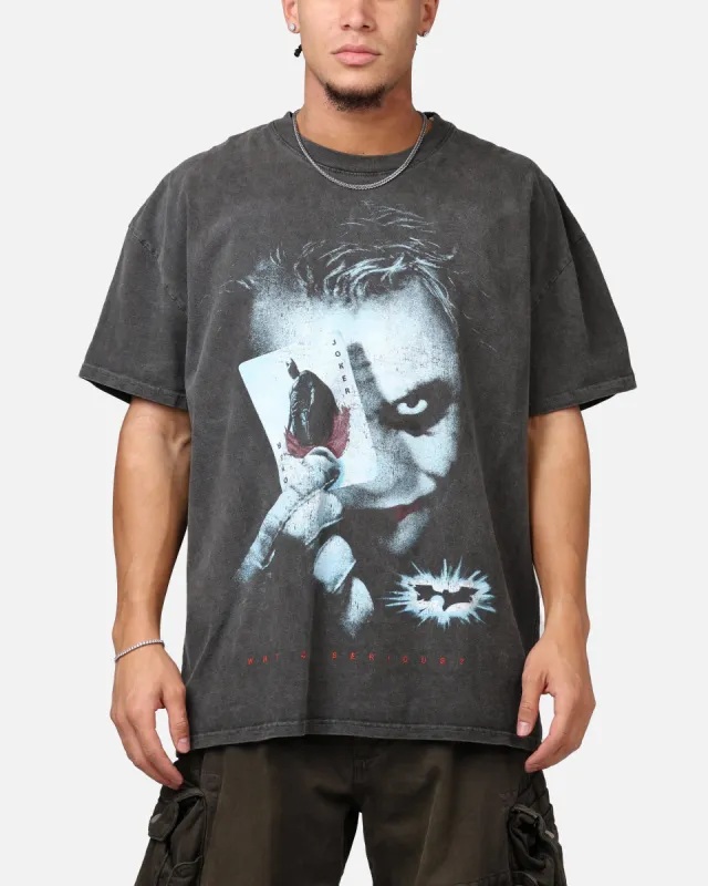 American Thrift X DC Batman The Dark Knight '08 Heavyweight T-Shirt Black Wash sold by Culture Kings
