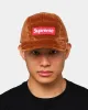 Supreme Velvet Camp Cap Brown sold by Culture Kings