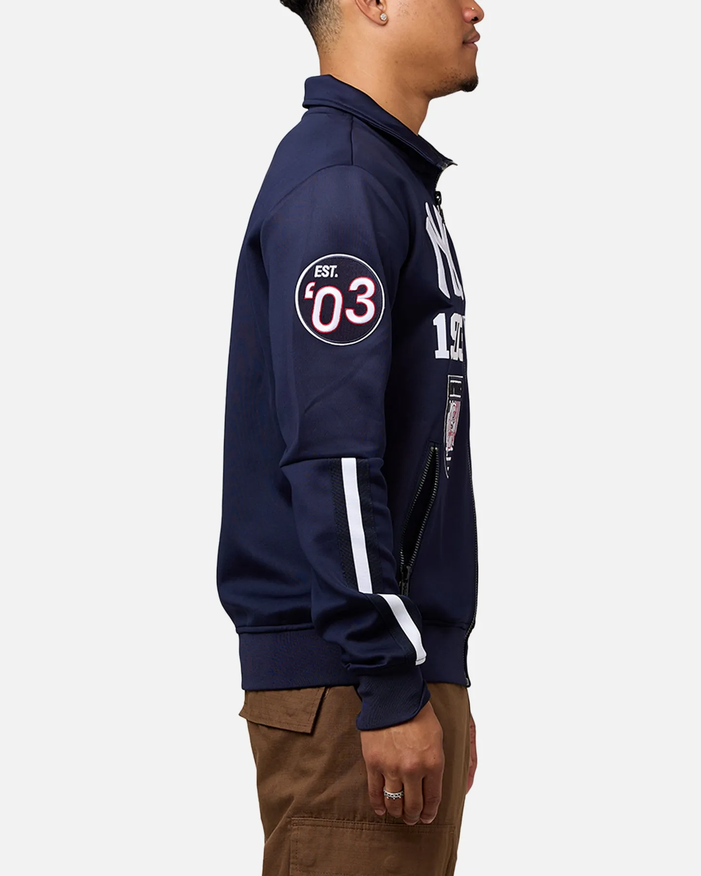 ◆DEINET◆ D SYMBOL LOGO TRACK JACKET IN NAVY KDTCL4F8311 Order Custom Sport-Tek Tricot Track Jacket - Dark/All Online