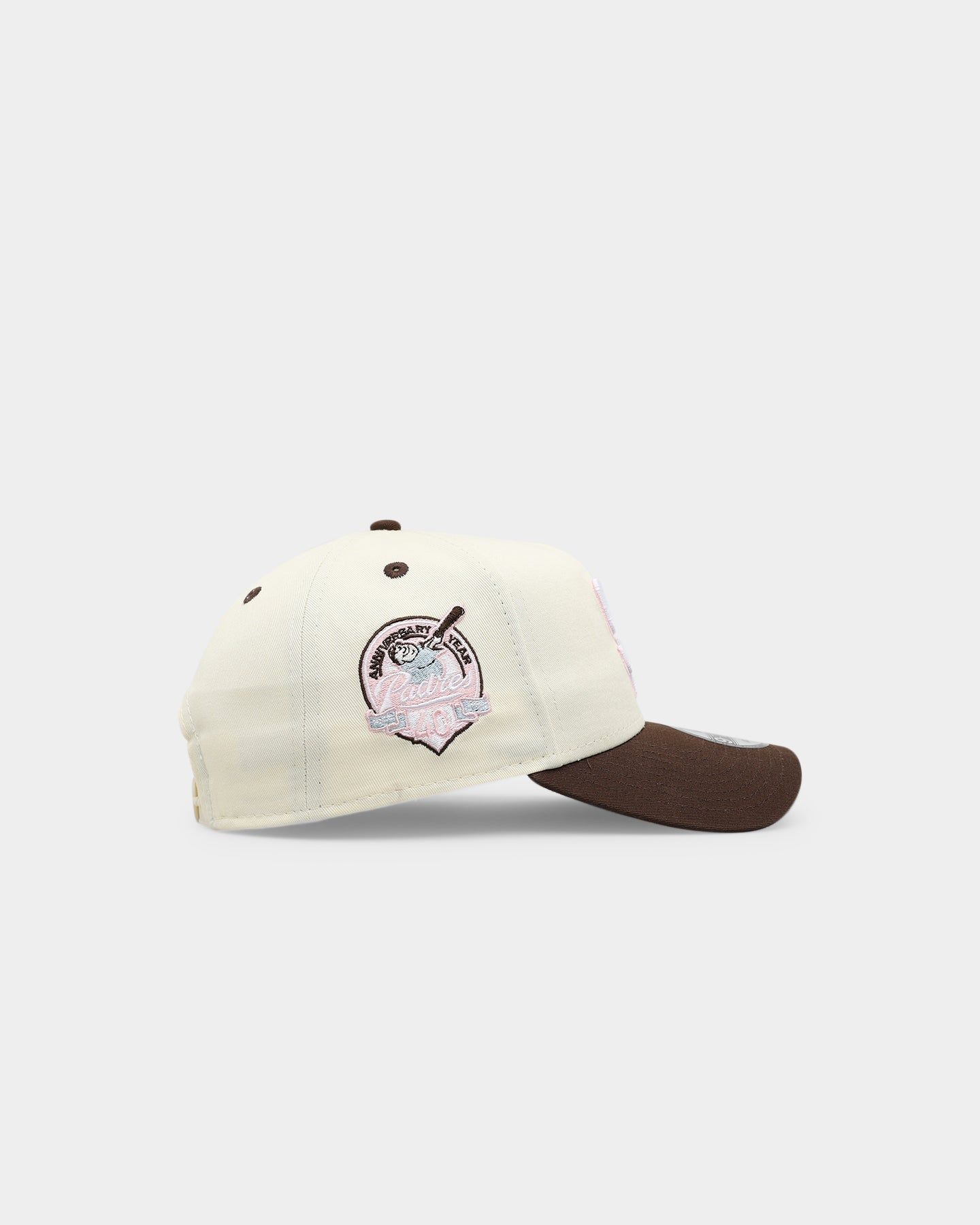 New Era San Padres 'Neapolitan Ice Cream' 9FORTY A-Frame Snapback Chrome White sold by Culture Kings product image thumbnail 3