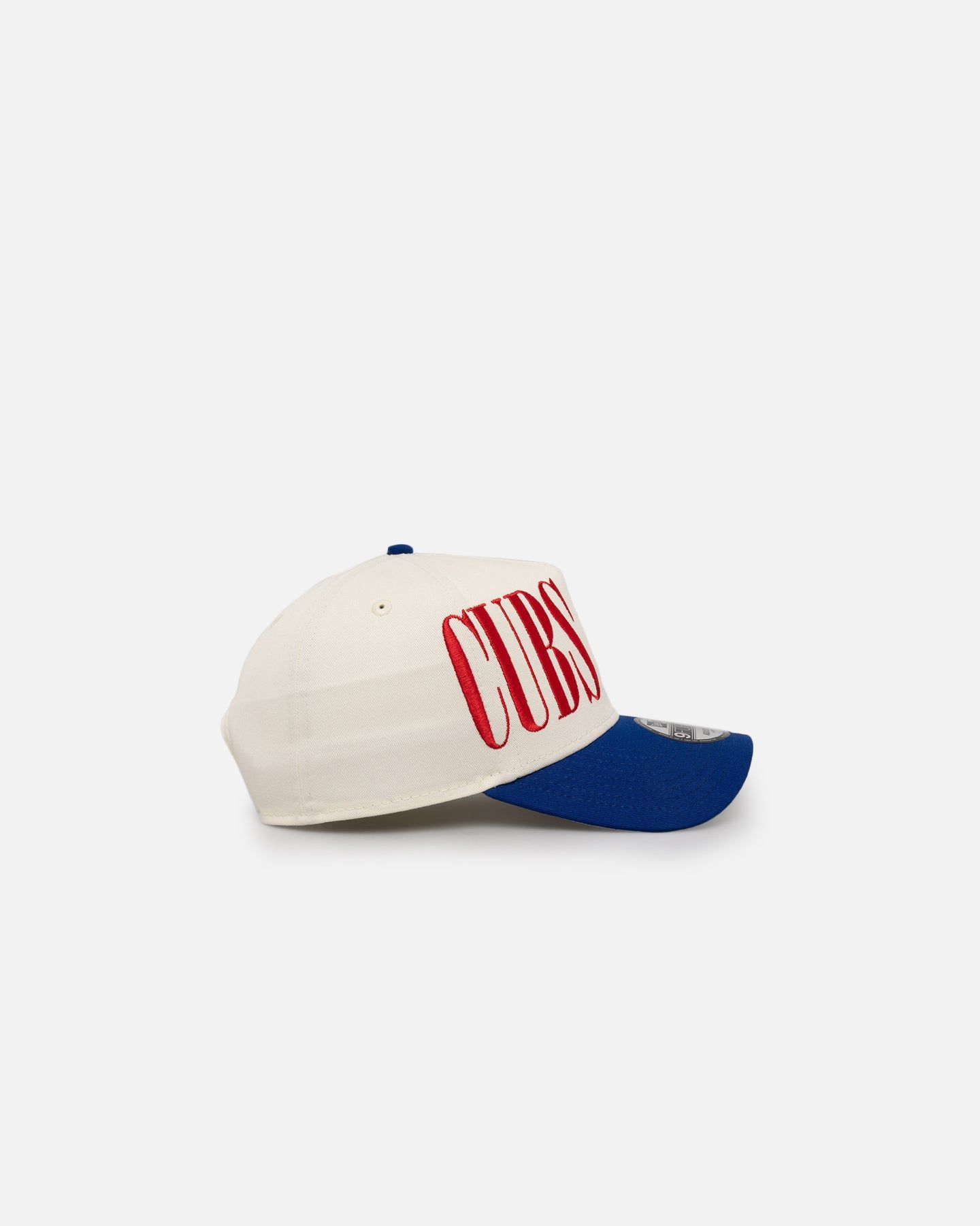 New Era Chicago Cubs 'Tall Text' 9FORTY A-Frame Snapback Chrome White/OTC sold by Culture Kings product image thumbnail 3