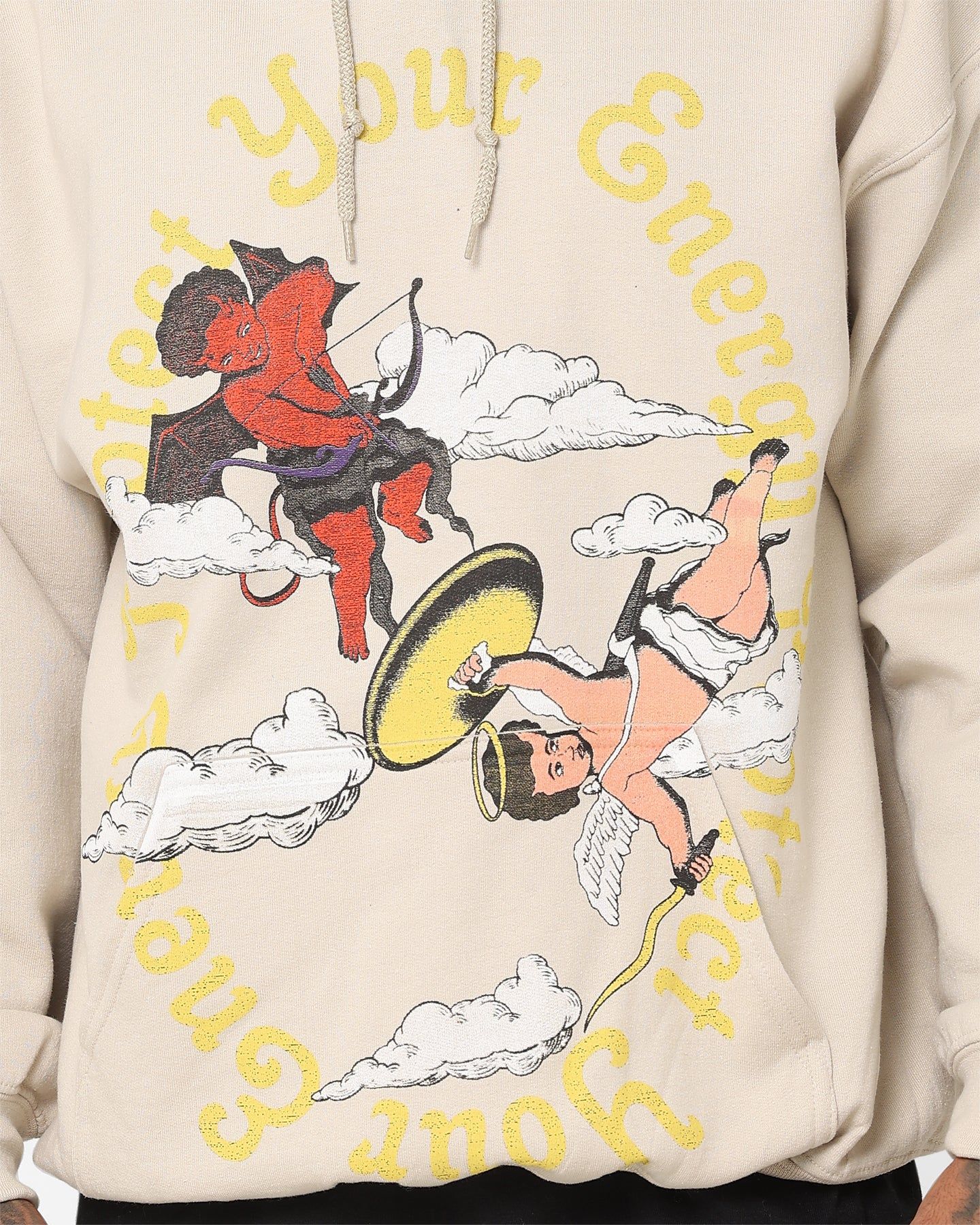 Goat Crew Protect Your Energy Hoodie Stone sold by Culture Kings product image thumbnail 3
