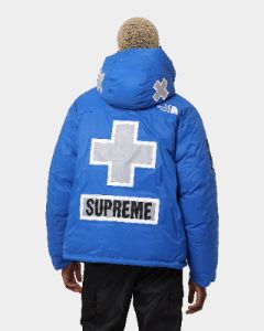 Supreme X The North Face Summit Baltoro Jacket Blue sold by Culture Kings