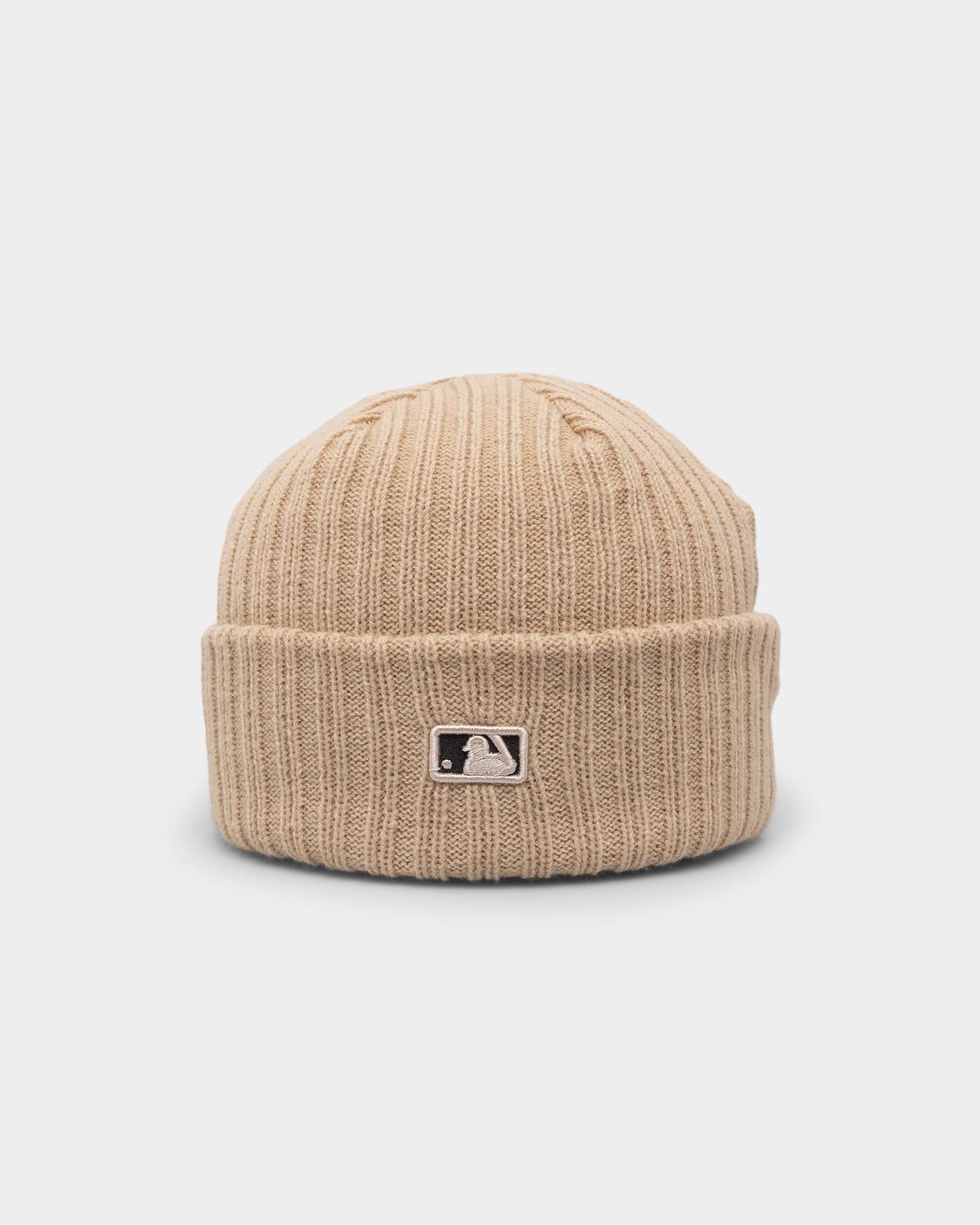 New Era Los Angeles Dodgers Knitted Beanie Light Beige sold by Culture Kings product image thumbnail 3