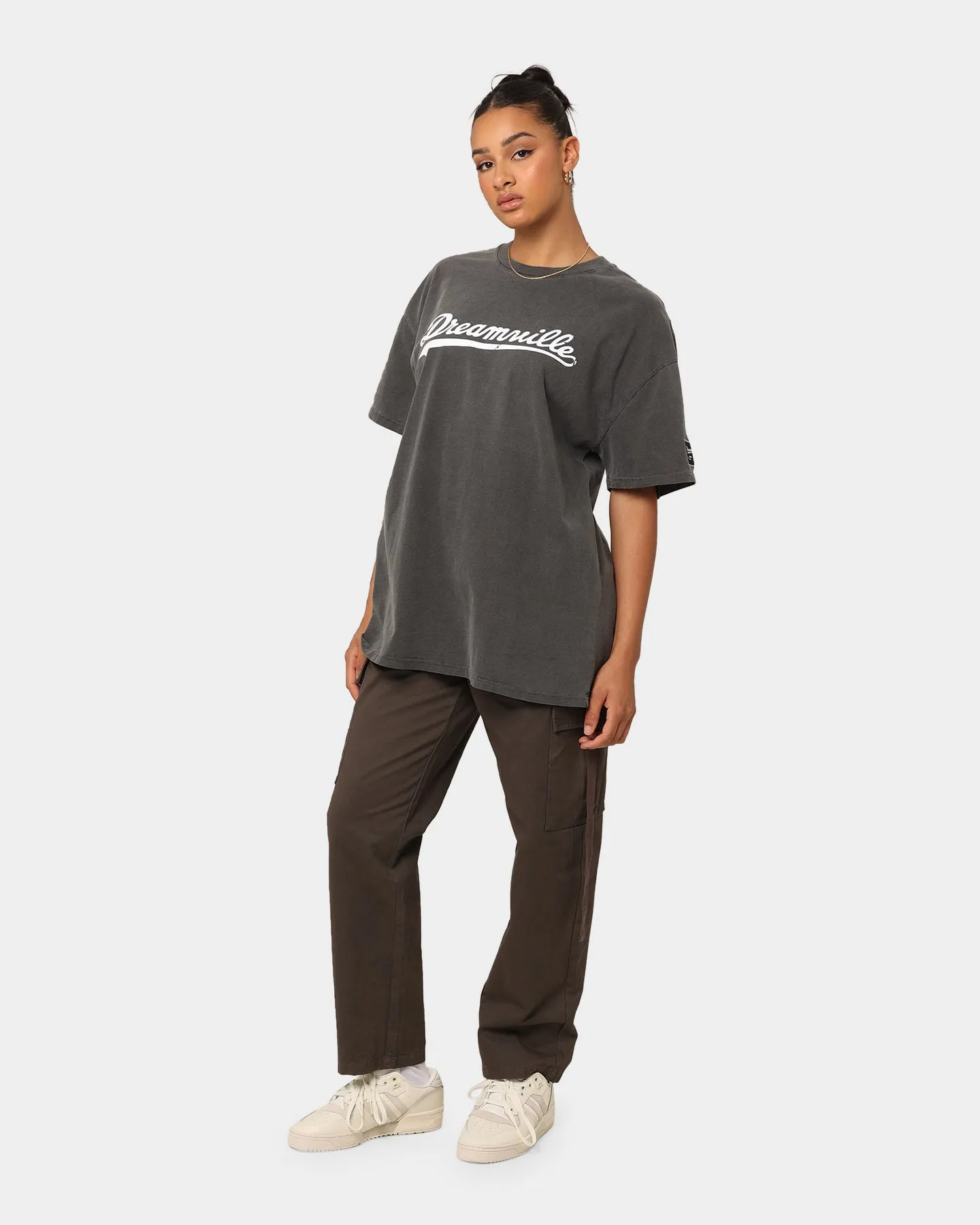 Dreamville Dreamville Logo Vintage T-Shirt Washed Black sold by Culture Kings product image thumbnail 2