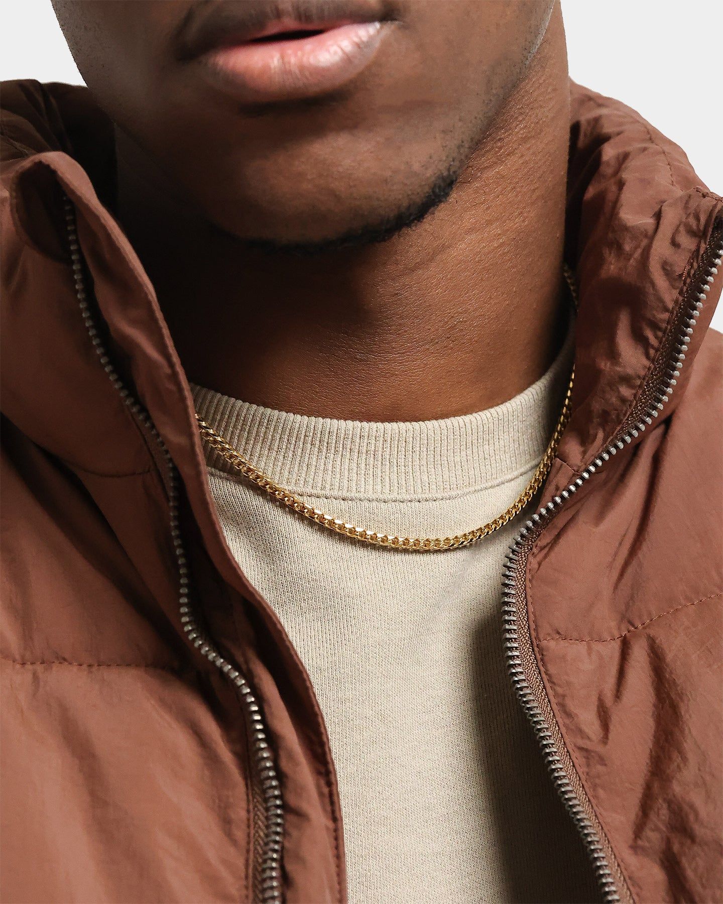 House Of Auric Franco 2.8mm 18" Chain 18k Gold Vermeil sold by Culture Kings